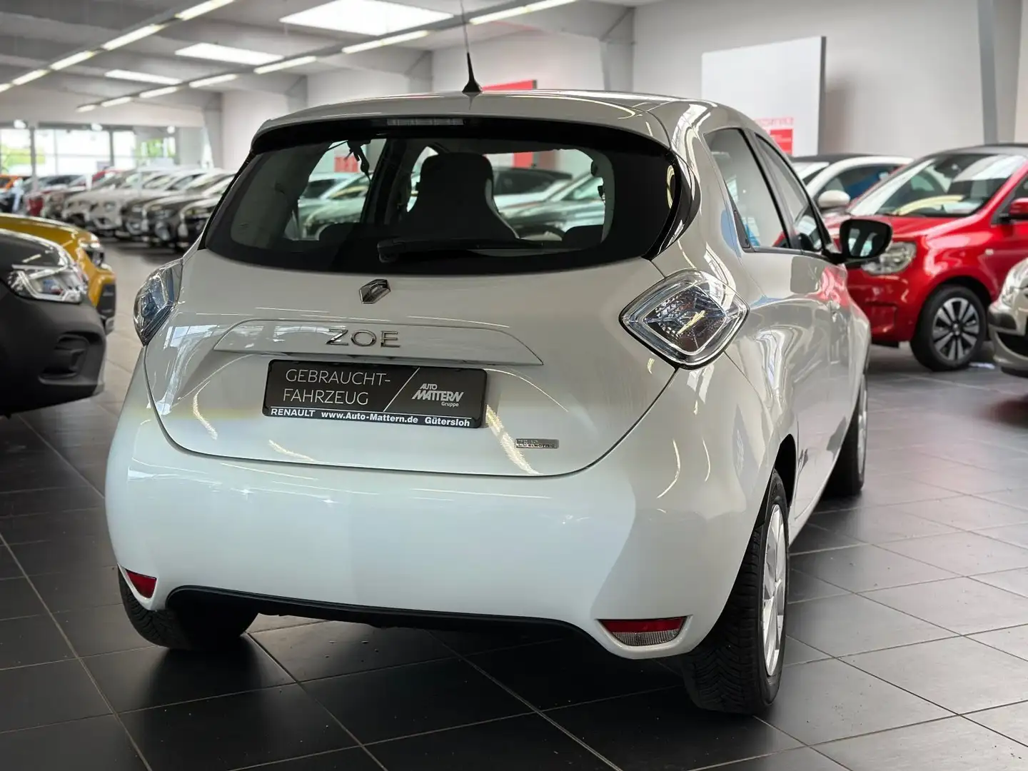 Renault ZOE Zoe Life ZE 40 nur 18136 km Batteriemiete BlackD Wit - 2
