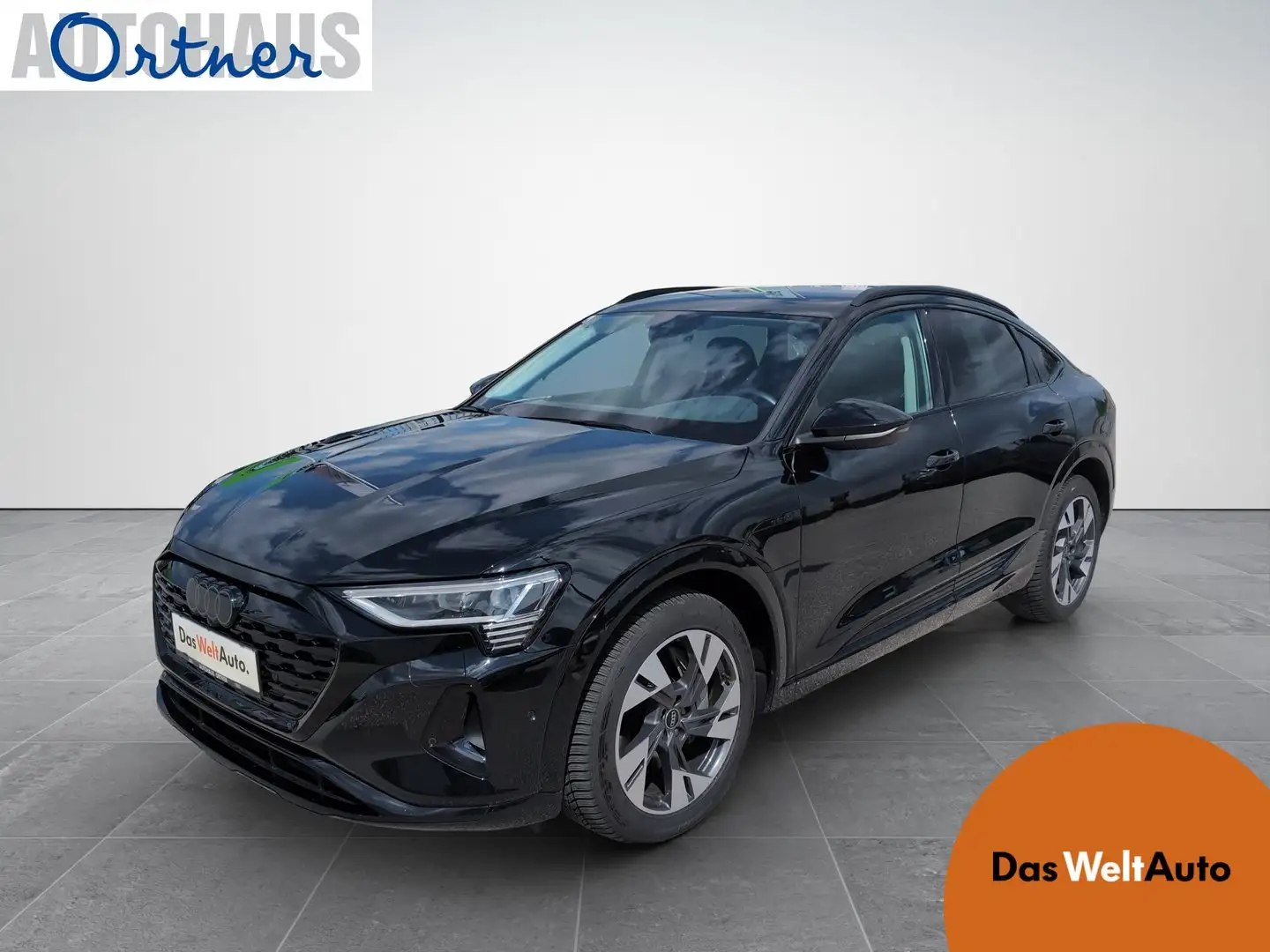 Audi Q8 50 e-tron quattro business Černá - 1