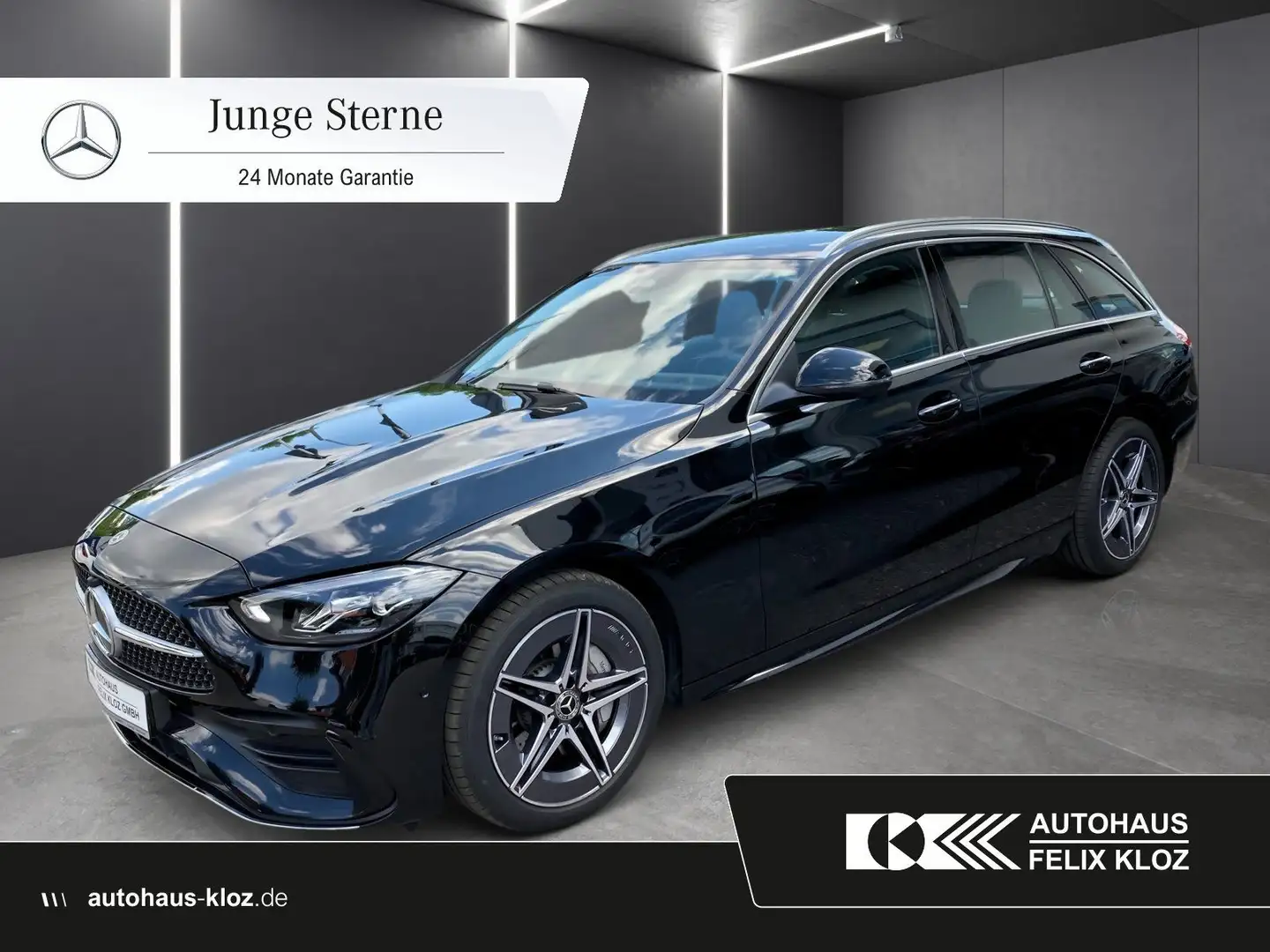 Mercedes-Benz C 220 d T AMG*Memory*Towtwink*Kamera*LED*CarPlay Noir - 1