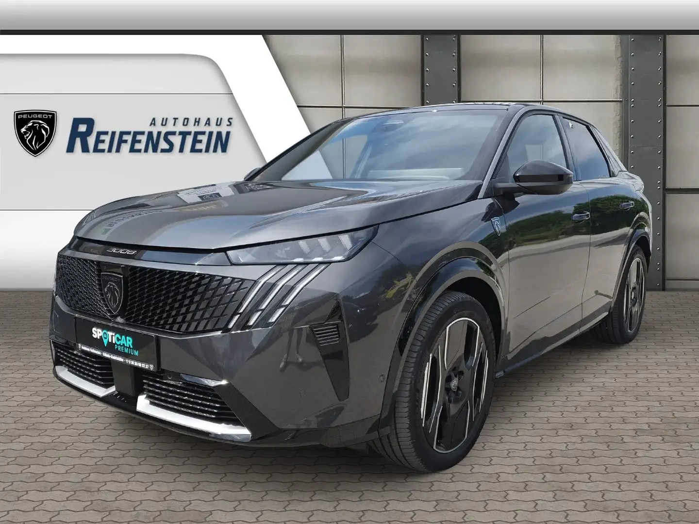 Peugeot 3008 Elektro 210 GT 360°K SCHIEBEDACH SHZ ALARM Grau - 1