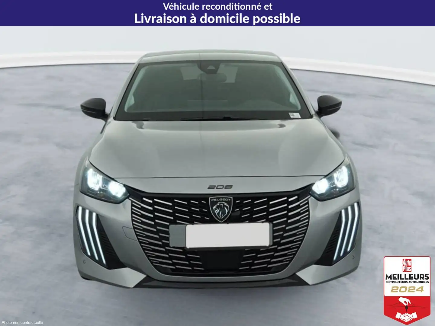Peugeot 208 PureTech 100 S S BVM6 Allure Gris - 2
