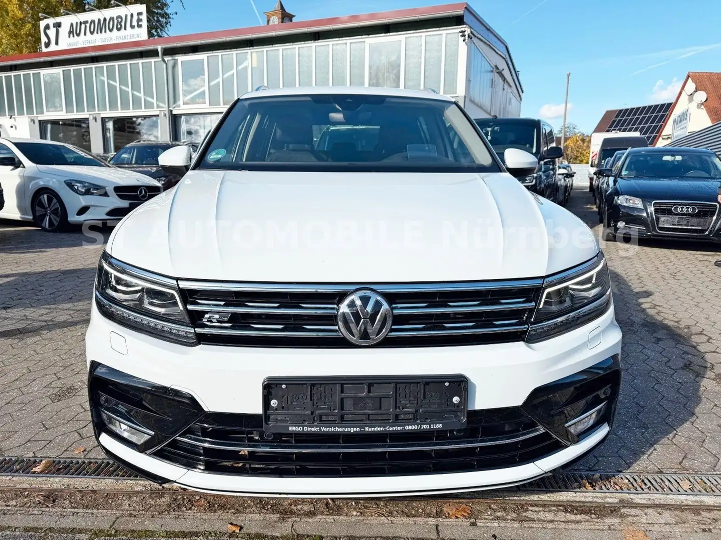 Volkswagen Tiguan 2.0 TDI DSG 4Motion*Highline + R-Line* White - 2
