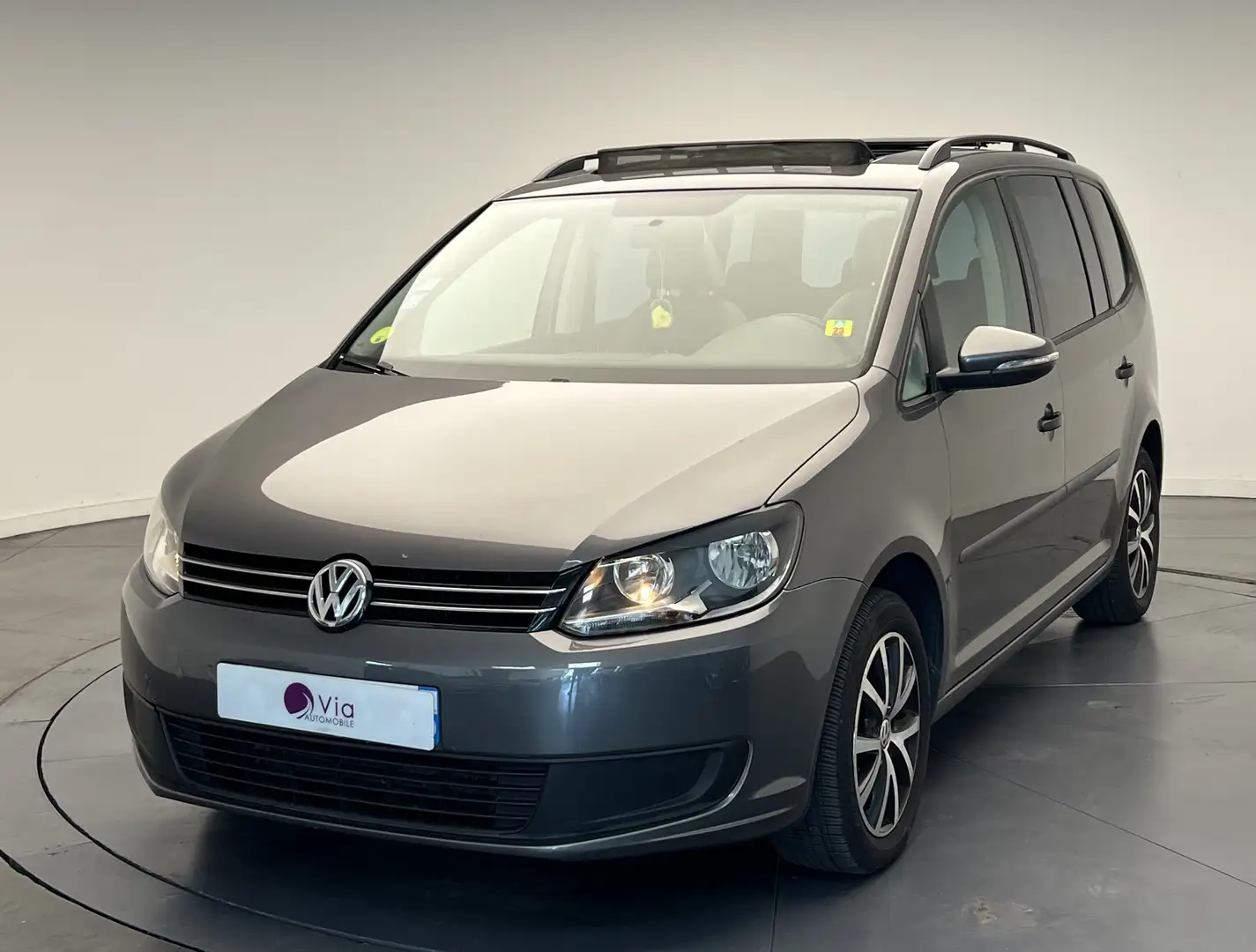 Volkswagen Touran 1.6 TDI 105 - TOIT OUVRANT Grigio - 1