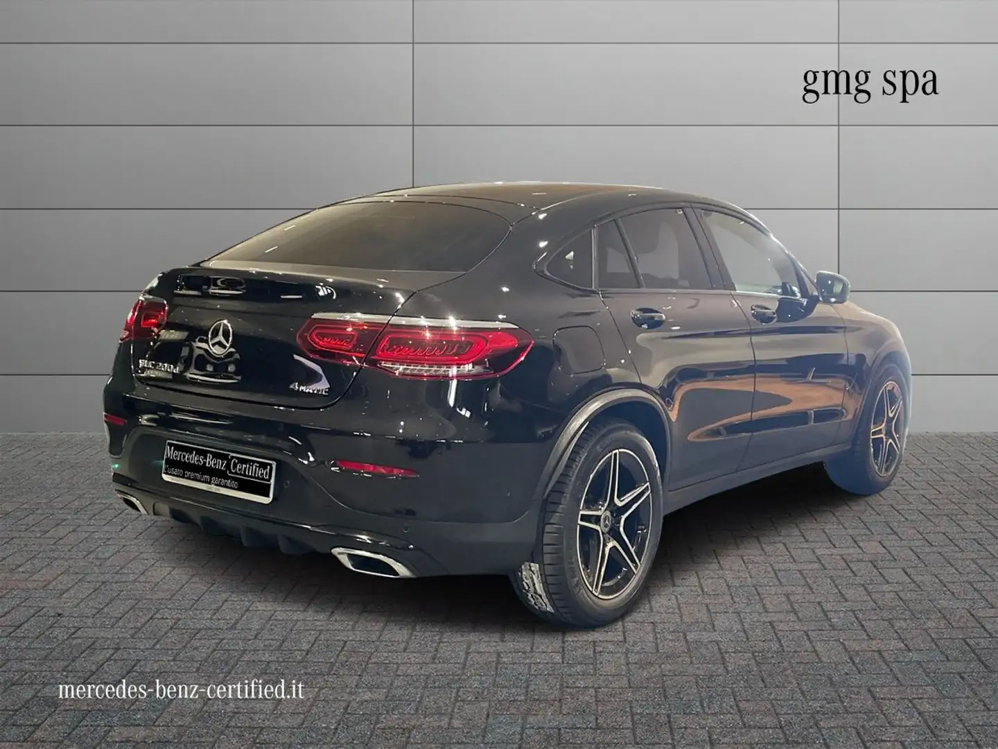 Mercedes-Benz GLC 200 GLC Coupe 200 d Premium 4matic auto Czarny - 2