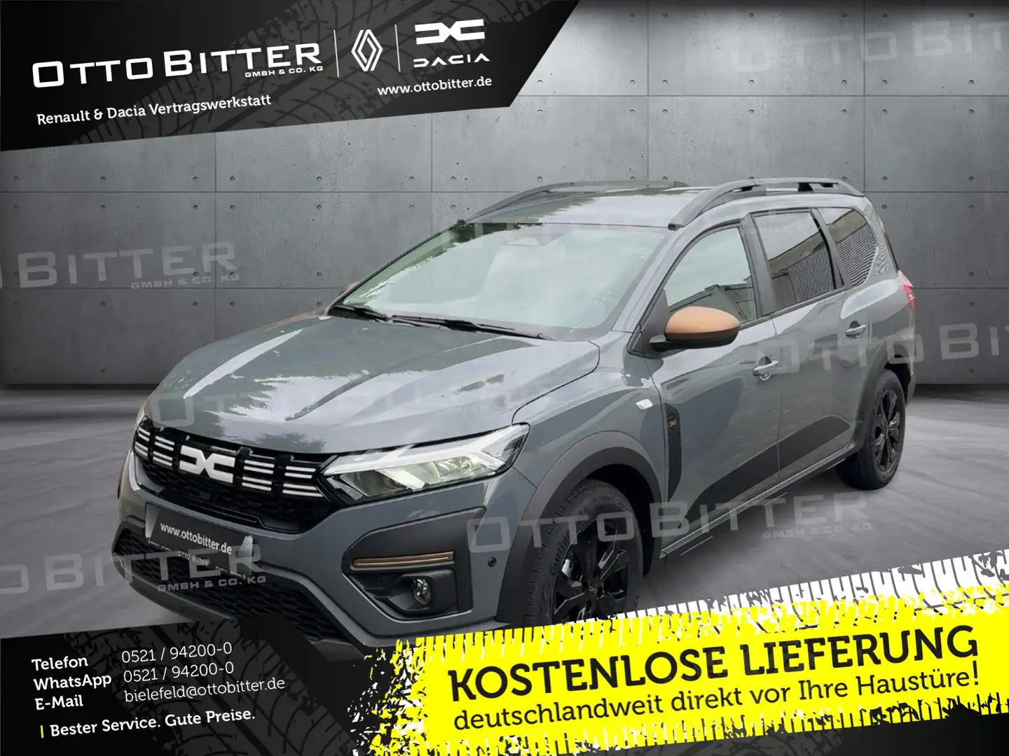 Dacia Jogger Extreme HYBRID140 5-Sitze CITY-PAKET/NAVI Gris - 1