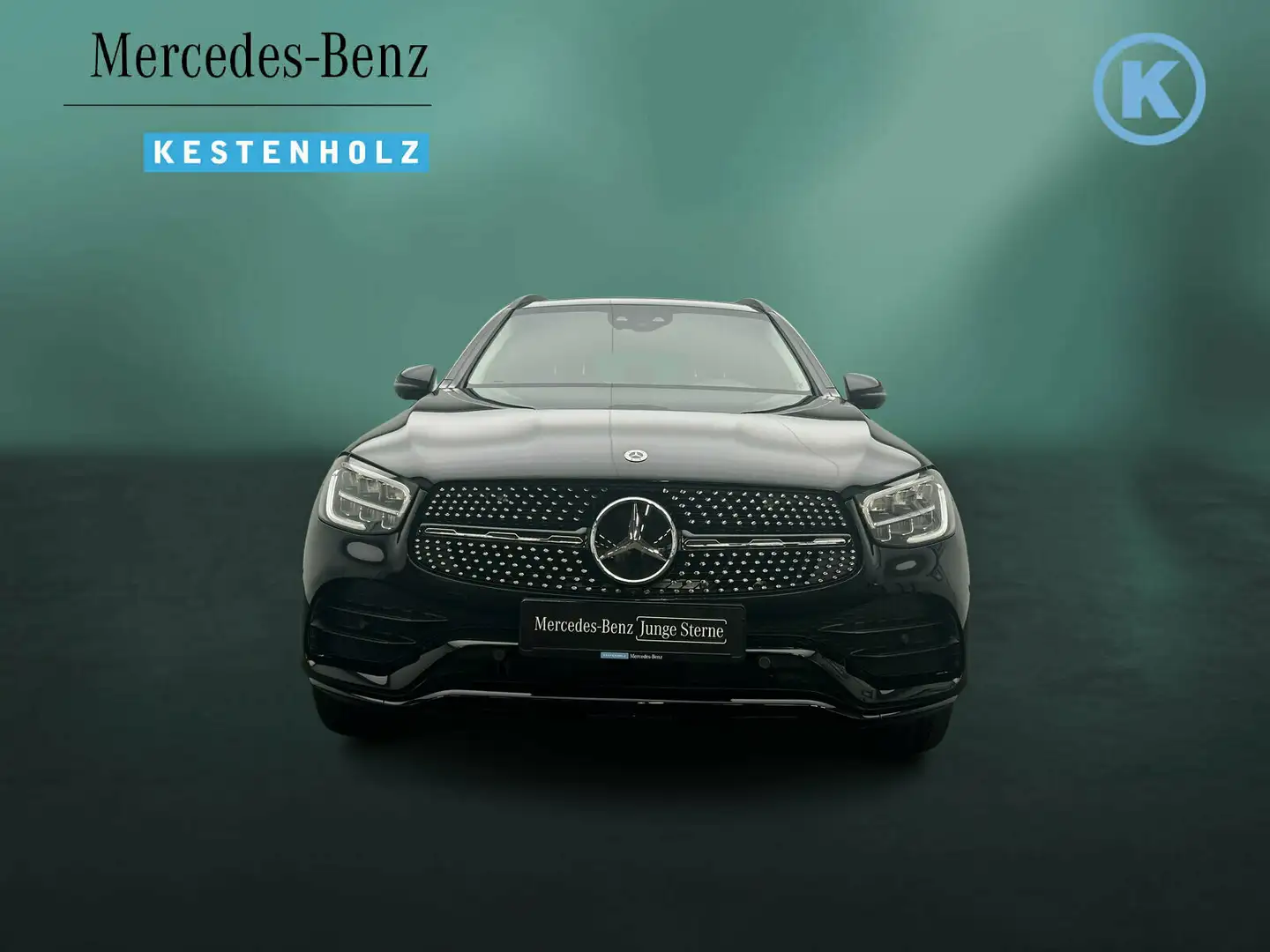 Mercedes-Benz GLC 300 GLC 300 d 4M AMG+NIGHT+AHK+DISTRO+PANO+SOUND+360 Schwarz - 2