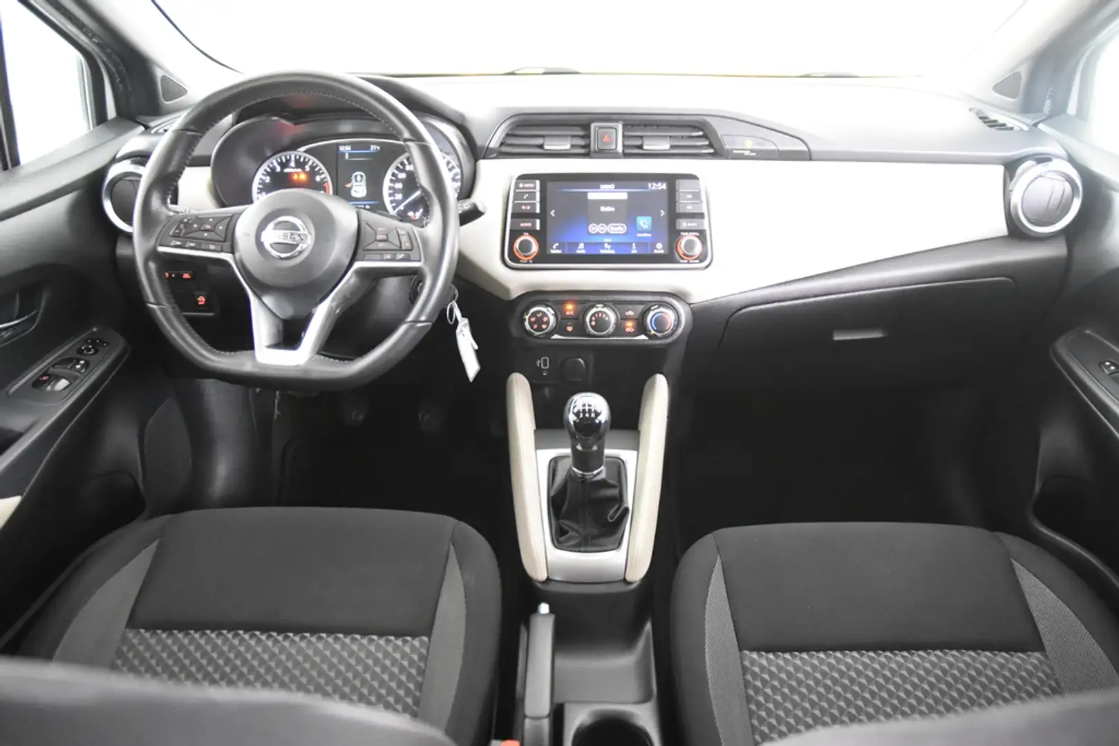 Nissan Micra 1.0 IG-T Acenta *1ste Eigenaar*Navigatie*Carplay* Blanco - 2