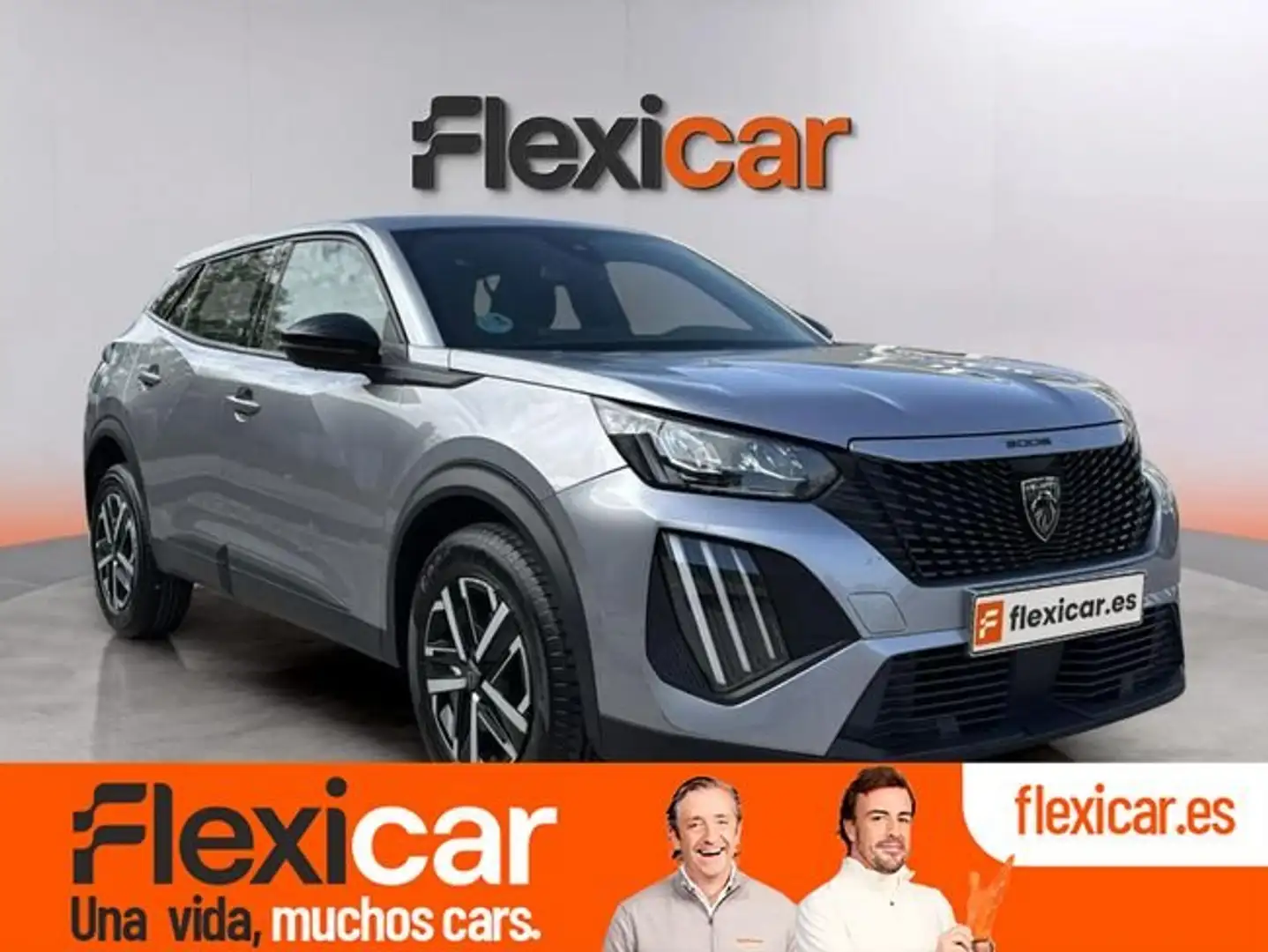 Peugeot 2008 1.2 PureTech S&S Active 100 Gris - 1