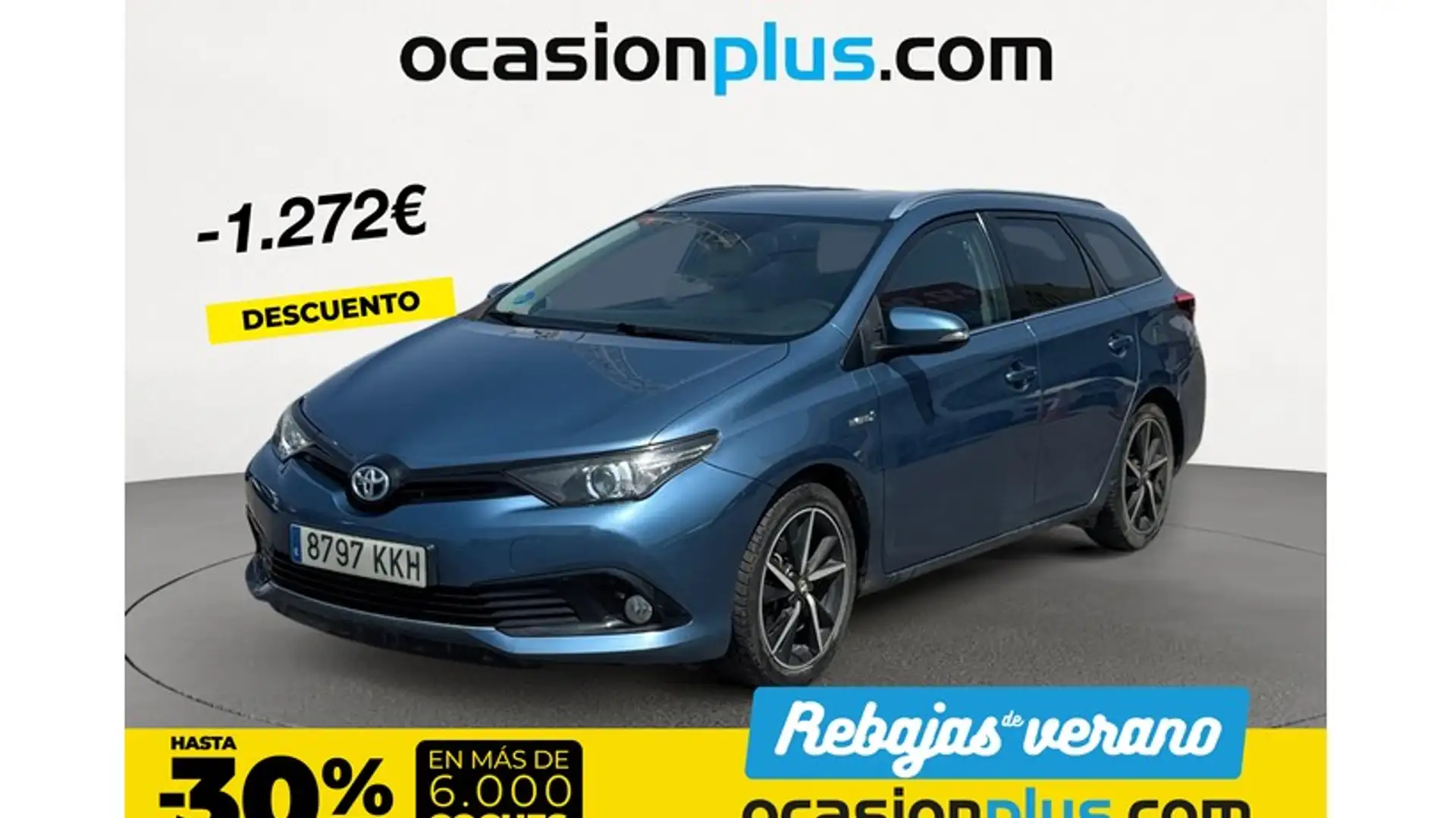 Toyota Auris Touring Sports hybrid 140H Active Azul - 1