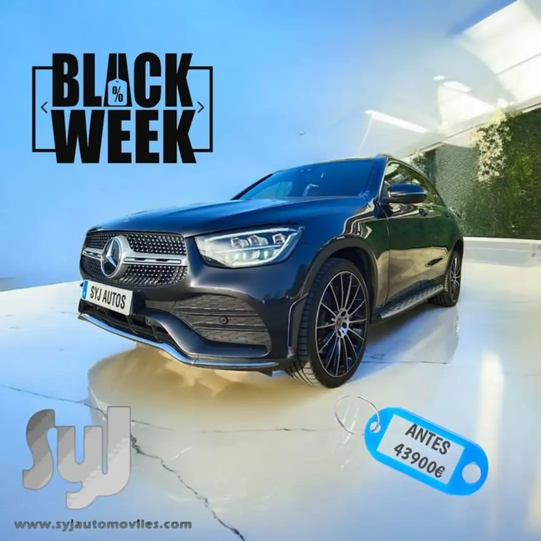 Mercedes-Benz GLC 220 220d 4Matic 9G-Tronic Gris - 1