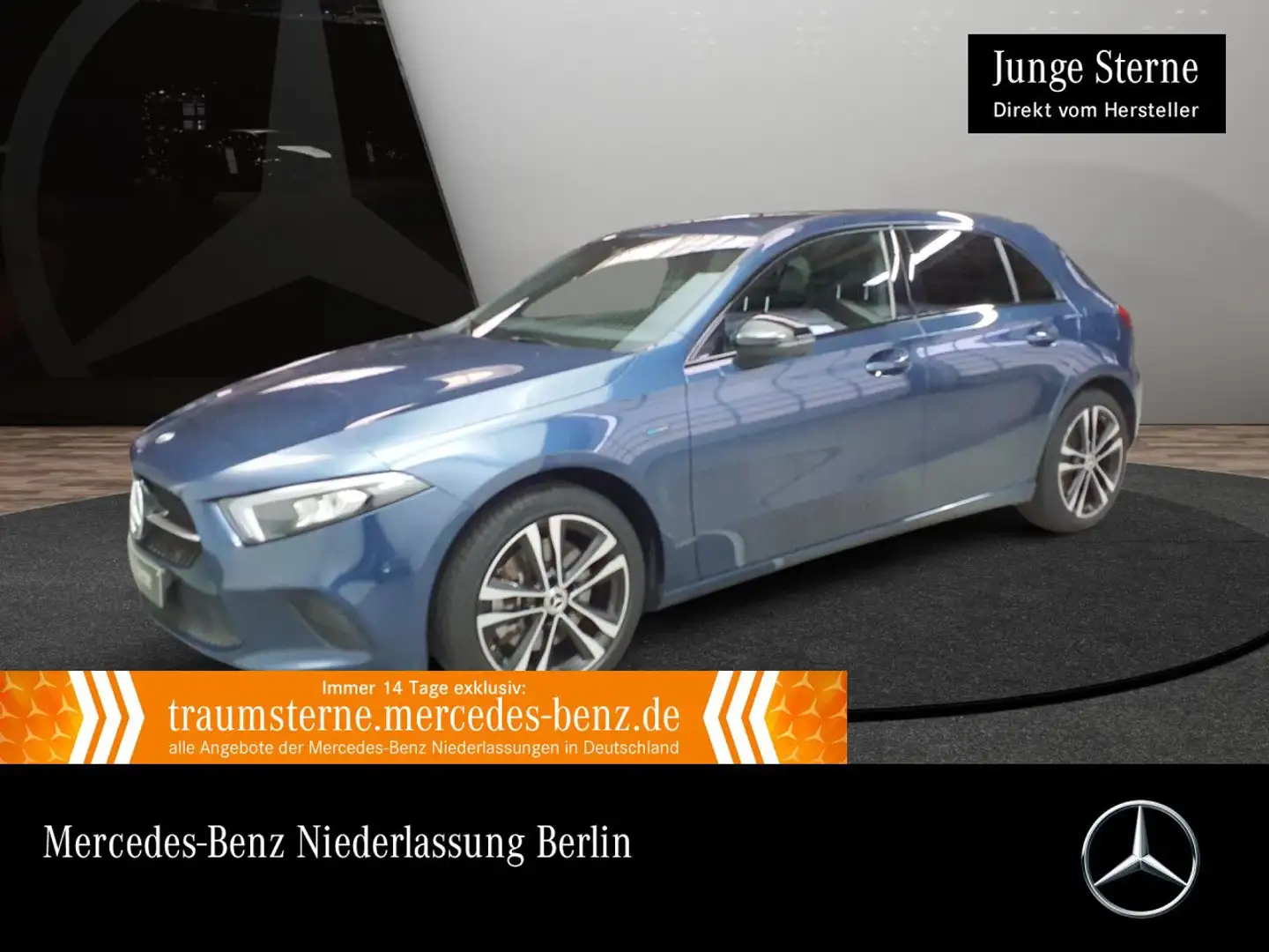 Mercedes-Benz A 250 e PROGRESSIVE+NIGHT+LED+8G Blau - 1