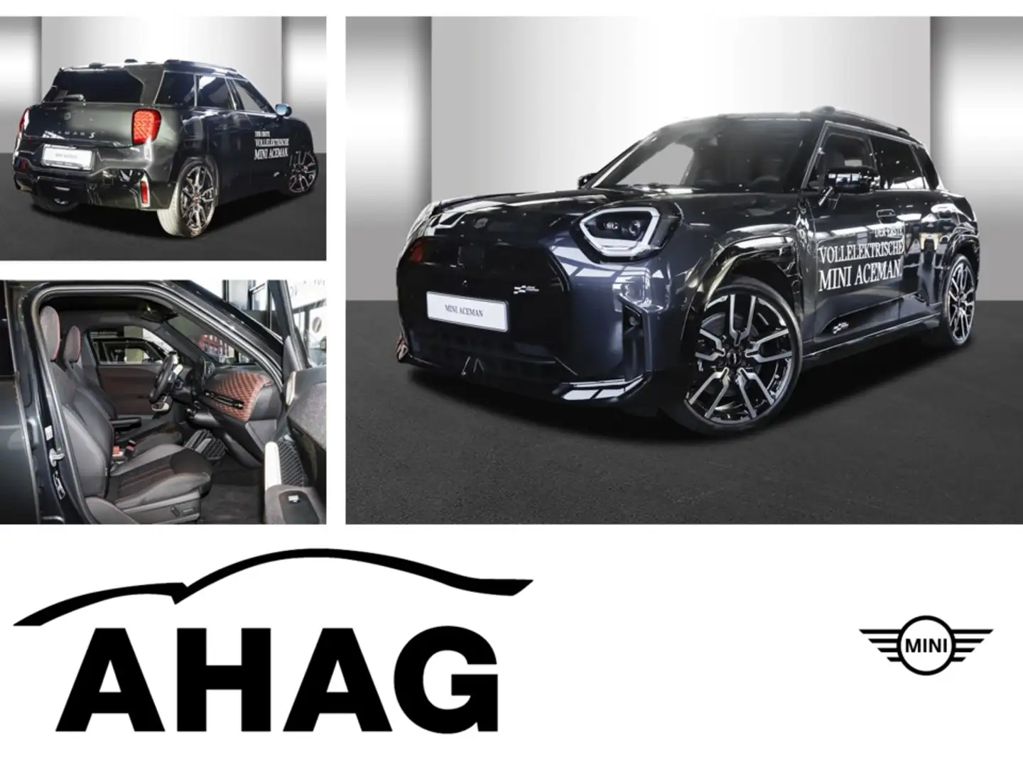 MINI John Cooper Works Aceman SE John Cooper Works Trim Navi Glasdach LED Grau - 1