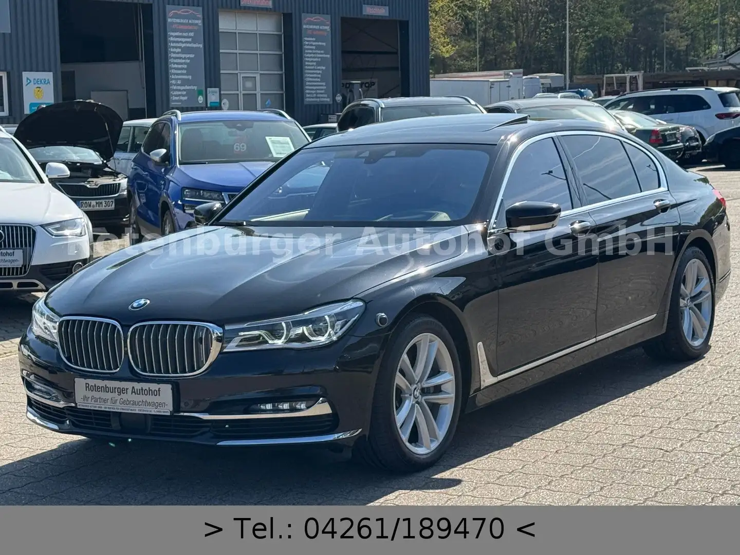 BMW 750 LD*LANG*XDRIVE*4-SITZE*NACHTSICHT*SOFT-CLOSE* Schwarz - 2