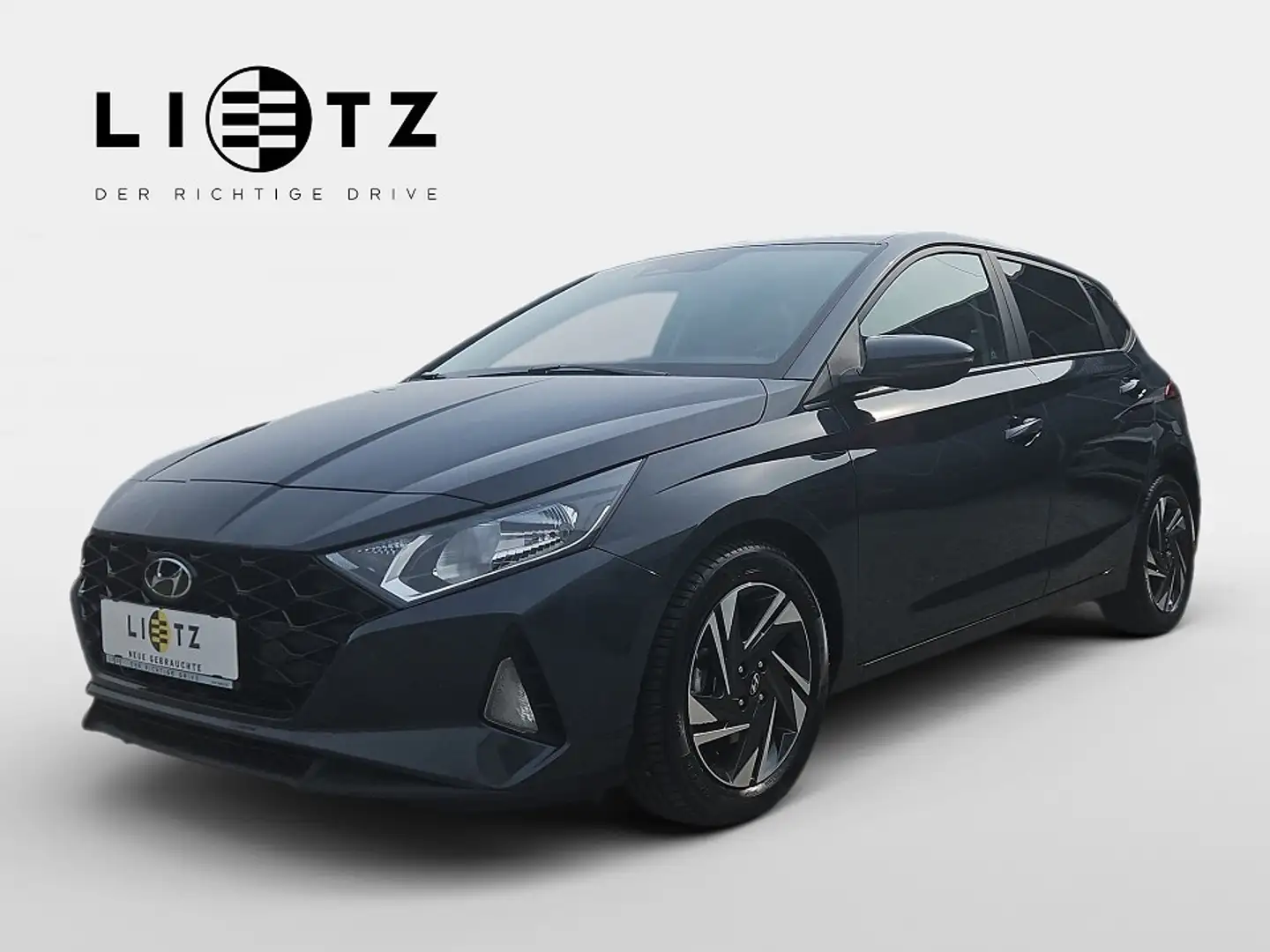 Hyundai i20 1,0 T-GDI i-Line Plus DCT Grau - 1