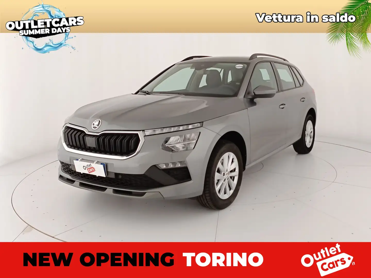 Skoda Kamiq 1.0 tsi selection 95cv Grigio - 1