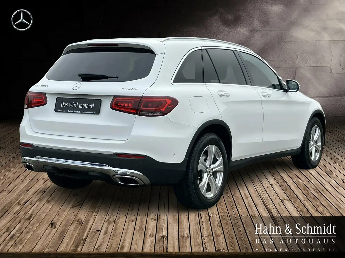 Mercedes-Benz GLC 220 GLC 220 d 4MATIC AMG/AHK/Pano/Mem/360/Sthz/Distr Bianco - 2