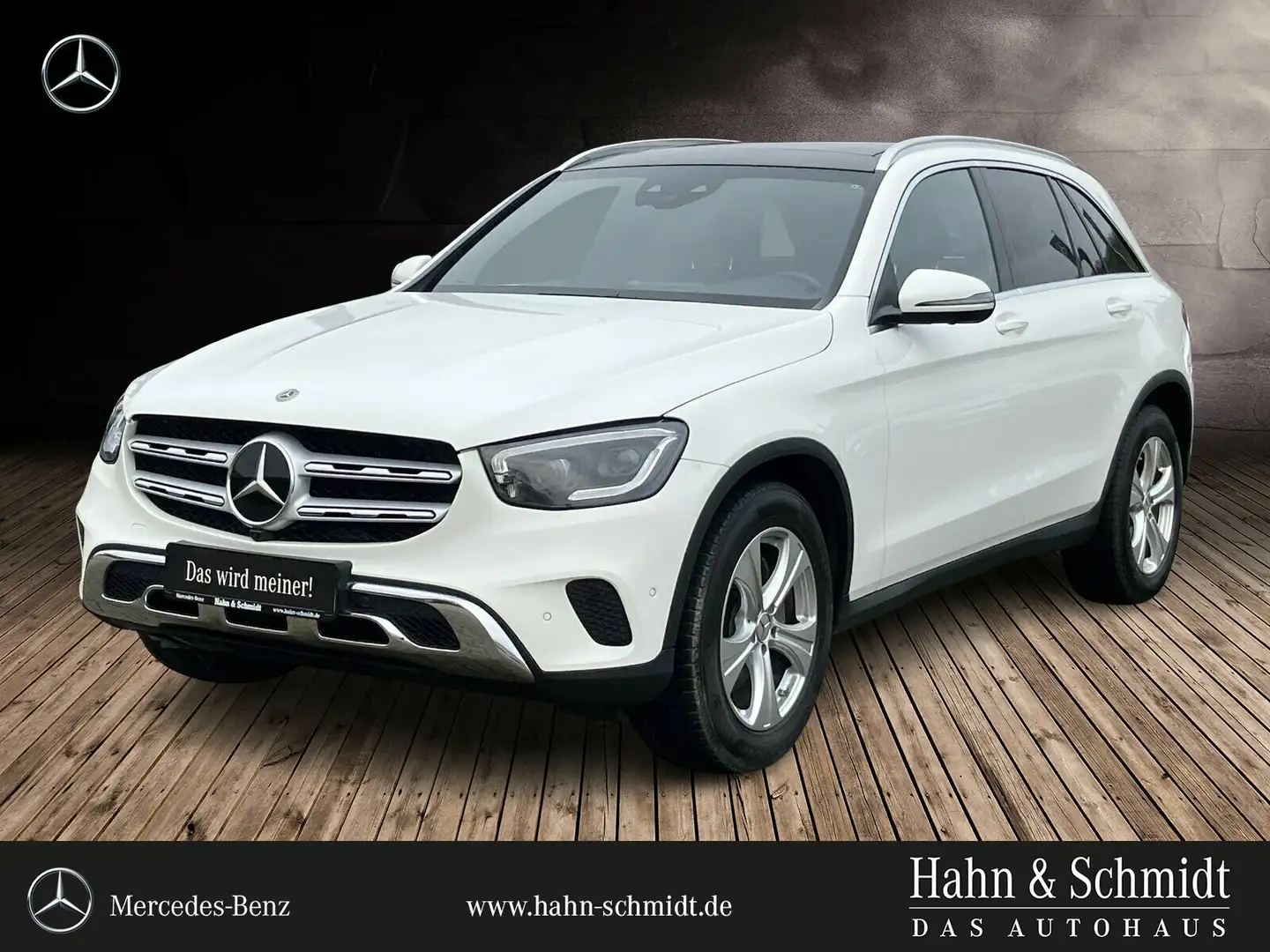 Mercedes-Benz GLC 220 GLC 220 d 4MATIC AMG/AHK/Pano/Mem/360/Sthz/Distr Bianco - 1