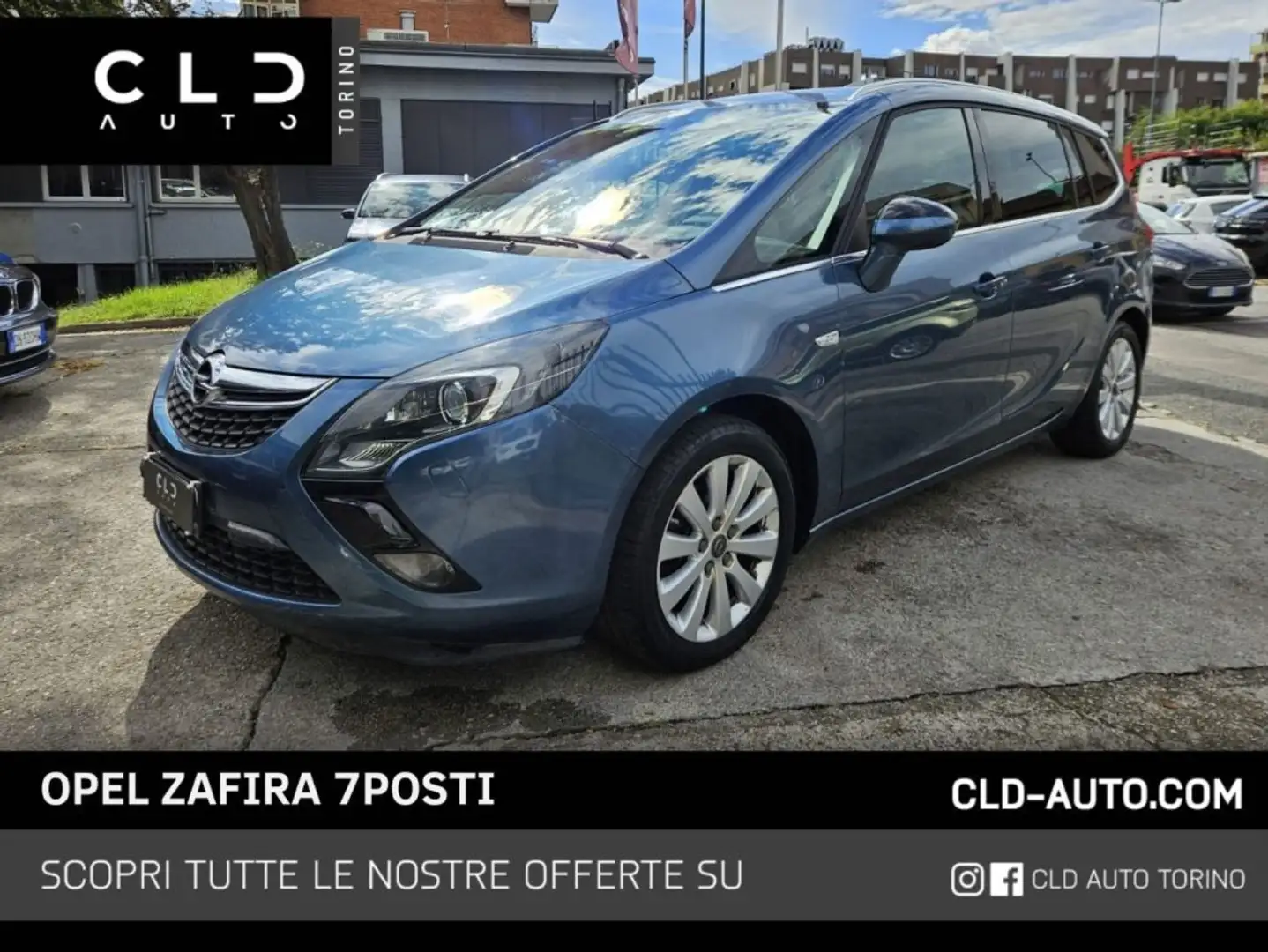 Opel Zafira Tourer 1.6 CDTi 136CV 7POSTI Azul - 1