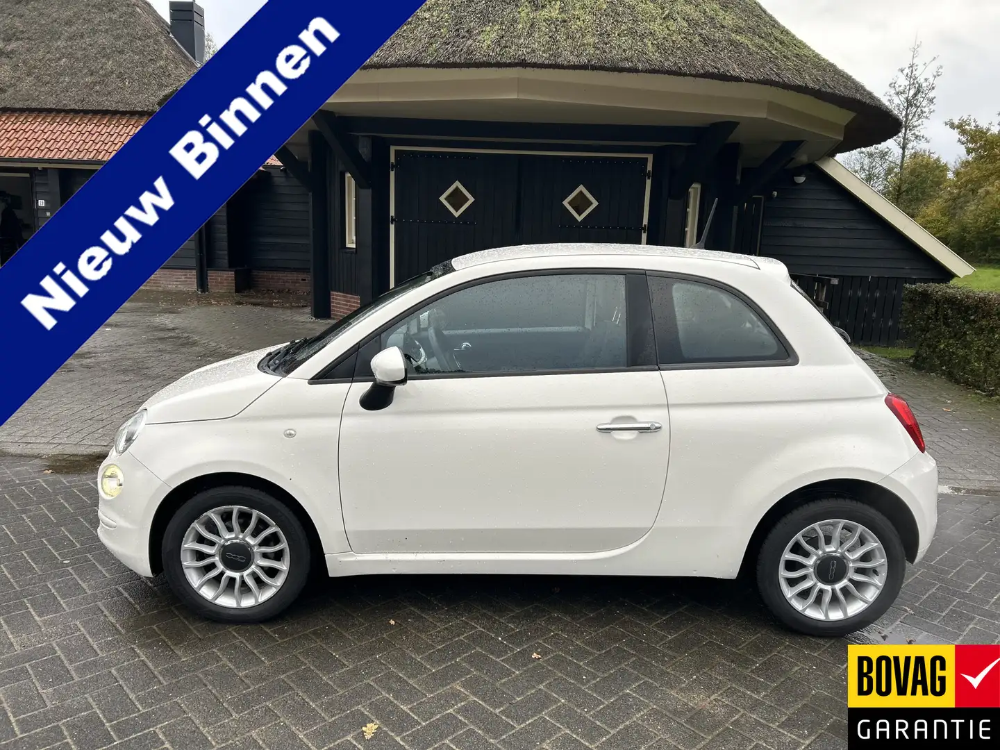 Fiat 500 1.0 TwinAir Pop Airco Cv Cruise Led Nap Wit - 1