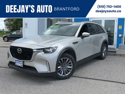 Silver 2025 Mazda CX-90 GS-L AWD SUV / Crossover 8-Speed Automatic