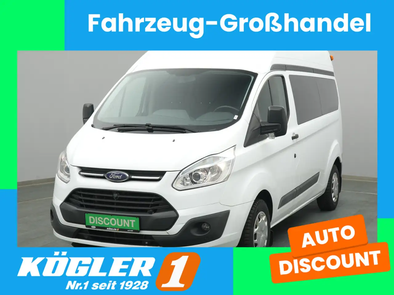 Ford Transit Custom Kombi 310 L2H2 Trend 125PS/Klima — photo 1 of 40