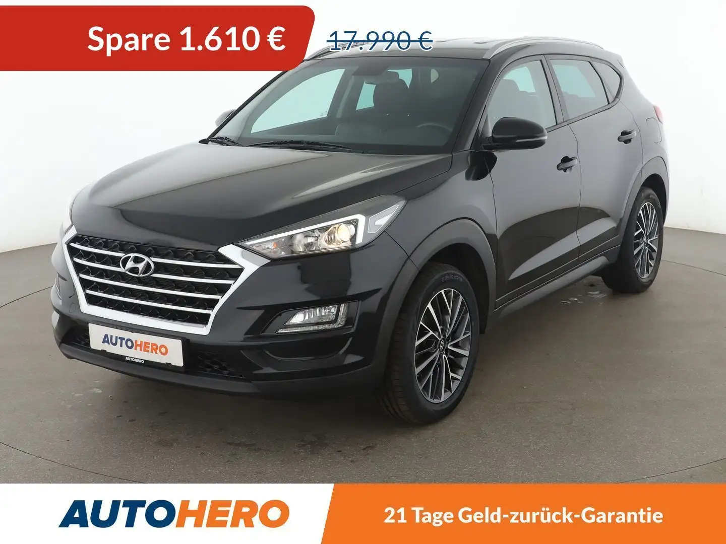 Hyundai TUCSON 1.6 Trend 2WD*NAVI*TEMPO*PDC*SHZ*KLIMA*GARANTIE* Black - 1