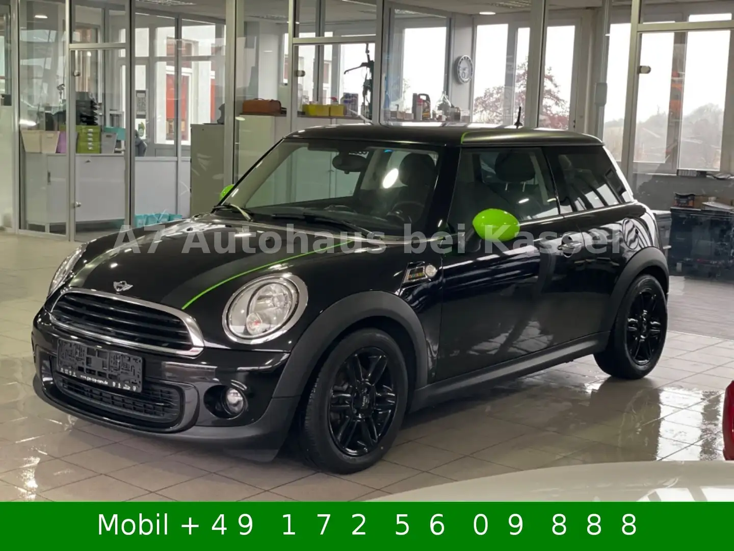 MINI One One 1.6 72 kW BRICK LANE Salt Klima Sitzheizung Schwarz - 1