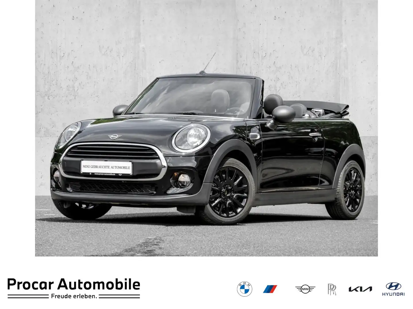 MINI One Cabrio One MINI ONE CABRIO+SHZ+ISOFIX+KLIMA Schwarz - 1