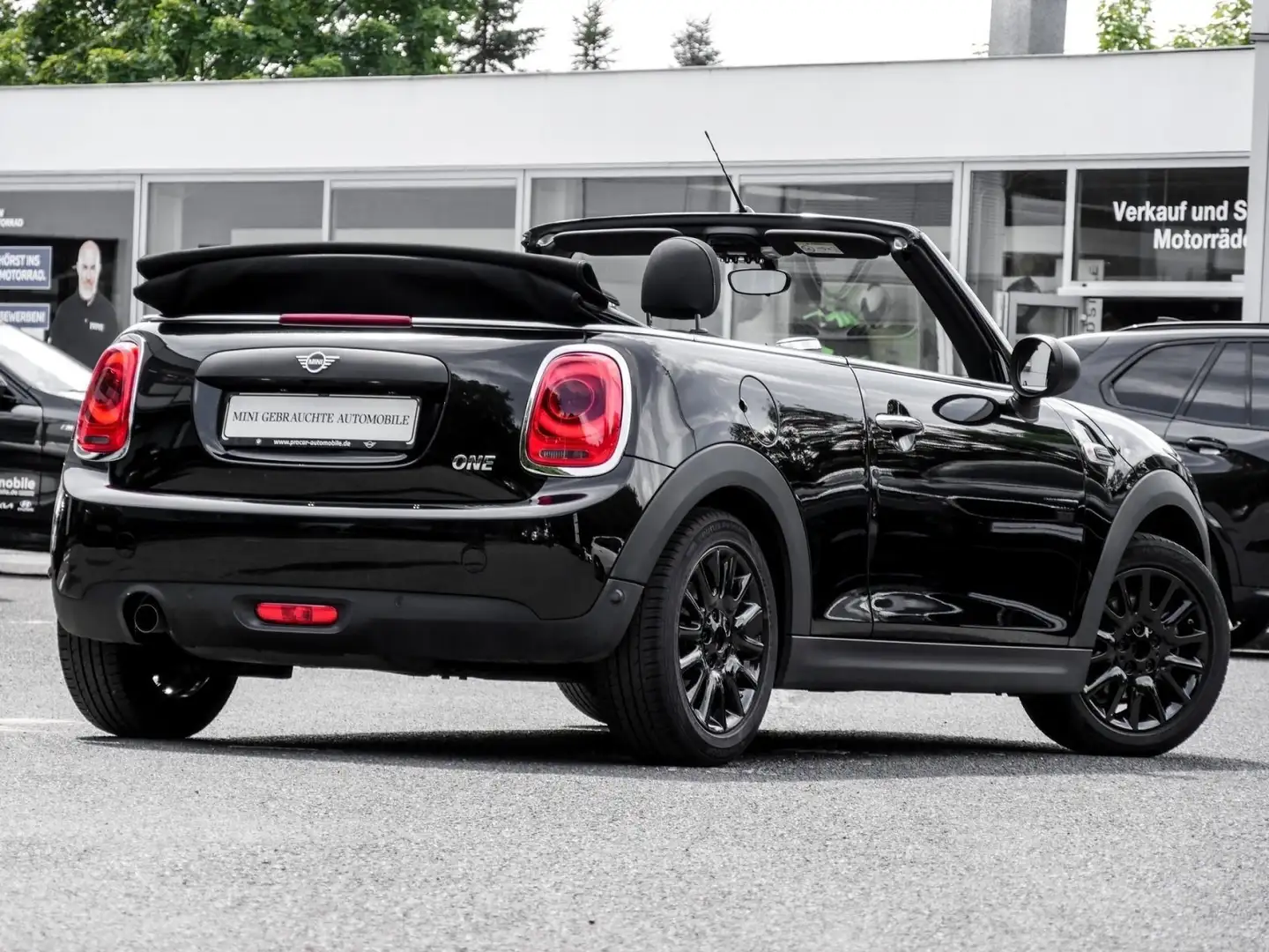 MINI One Cabrio One MINI ONE CABRIO+SHZ+ISOFIX+KLIMA Schwarz - 2