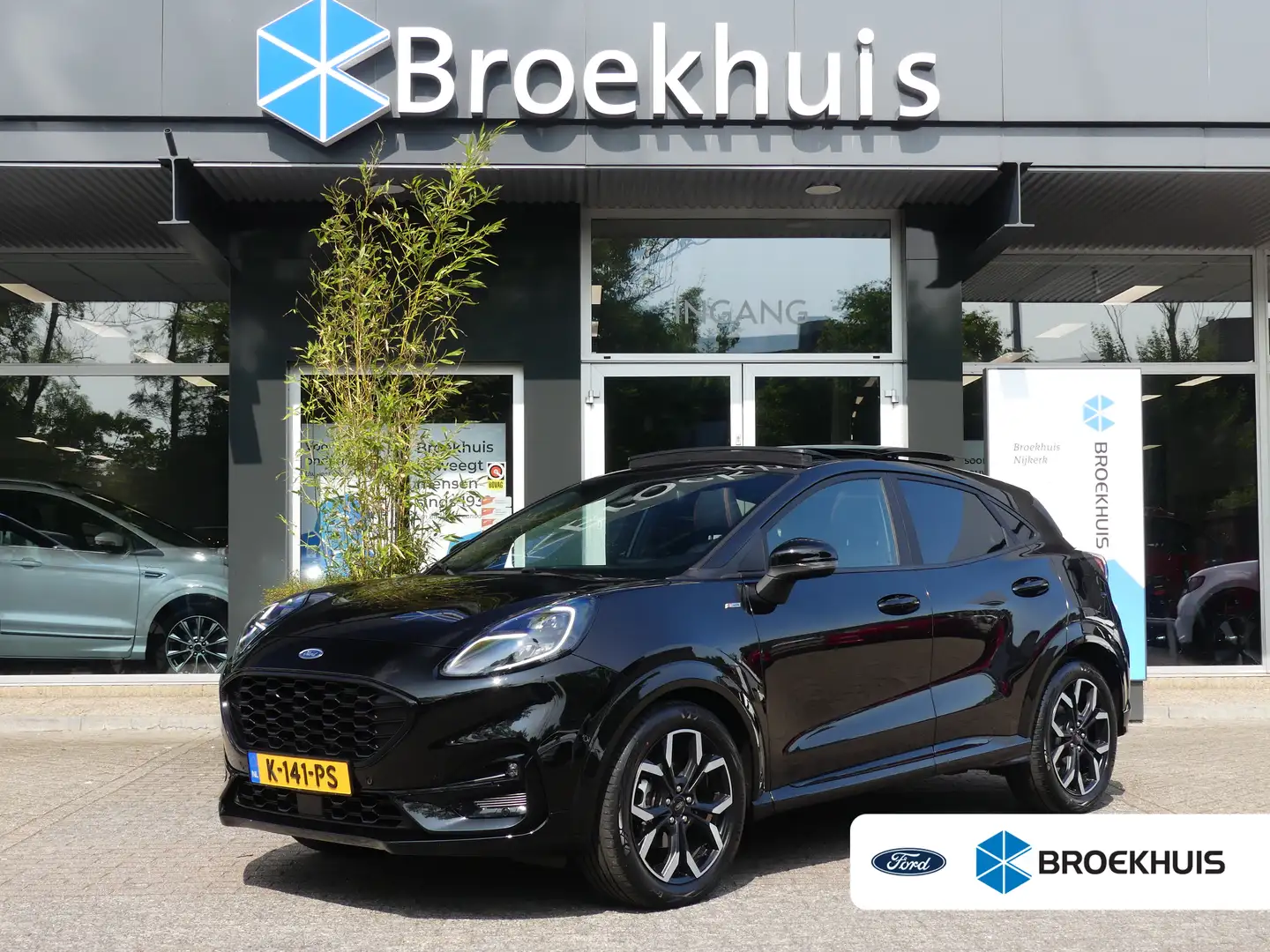 Ford Puma 1.0 EcoBoost Hybrid 125PK ST-Line X | PANORAMADAK Negro - 1