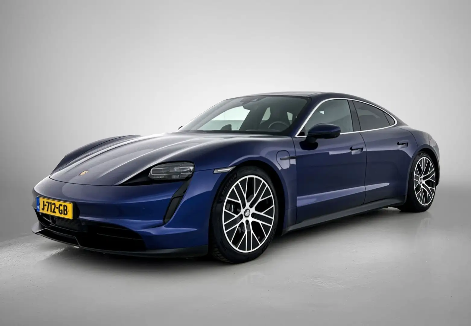 Porsche Taycan 4S Performance 84 kWh Nieuwe Accu, NL-auto, 1e eig Blauw - 1