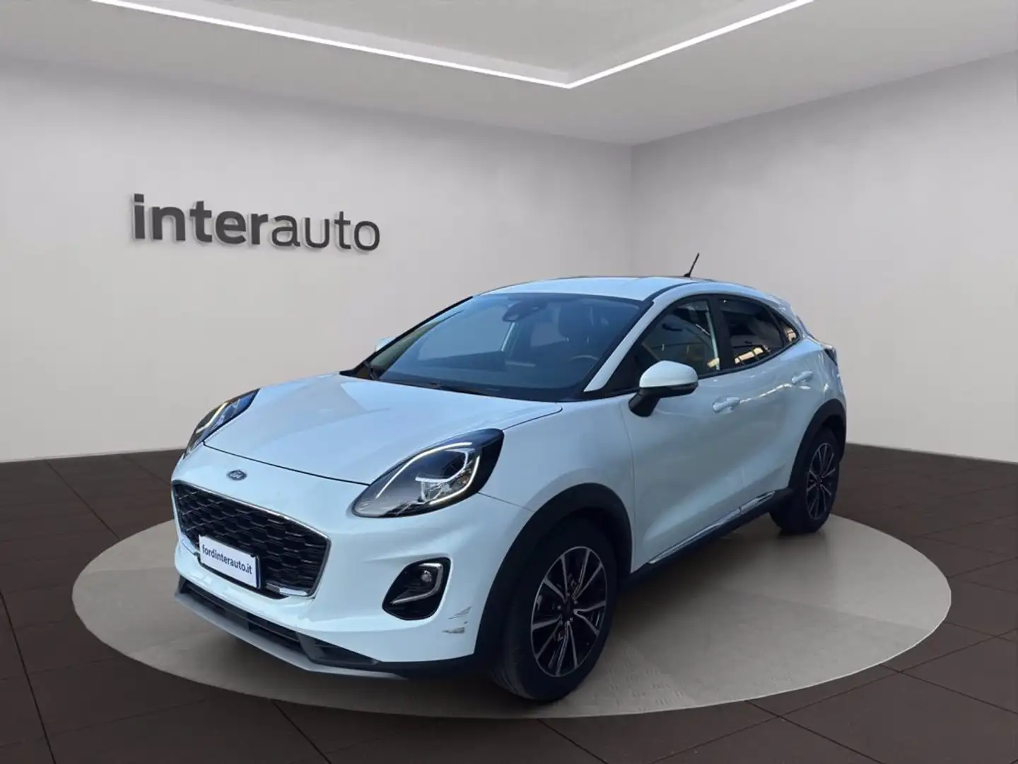 Ford Puma 1.0 ecoboost h Titanium s&s 125cv Weiß - 1
