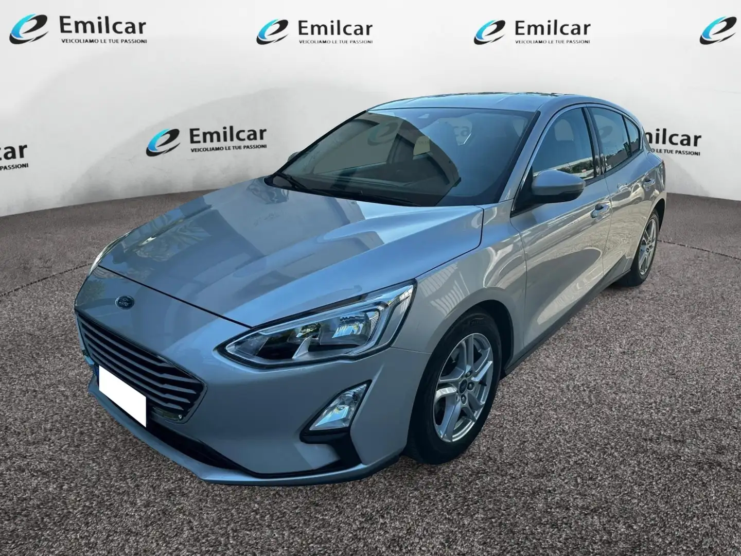 Ford Focus 5 Porte 1.5 EcoBlue Plus Argent - 1