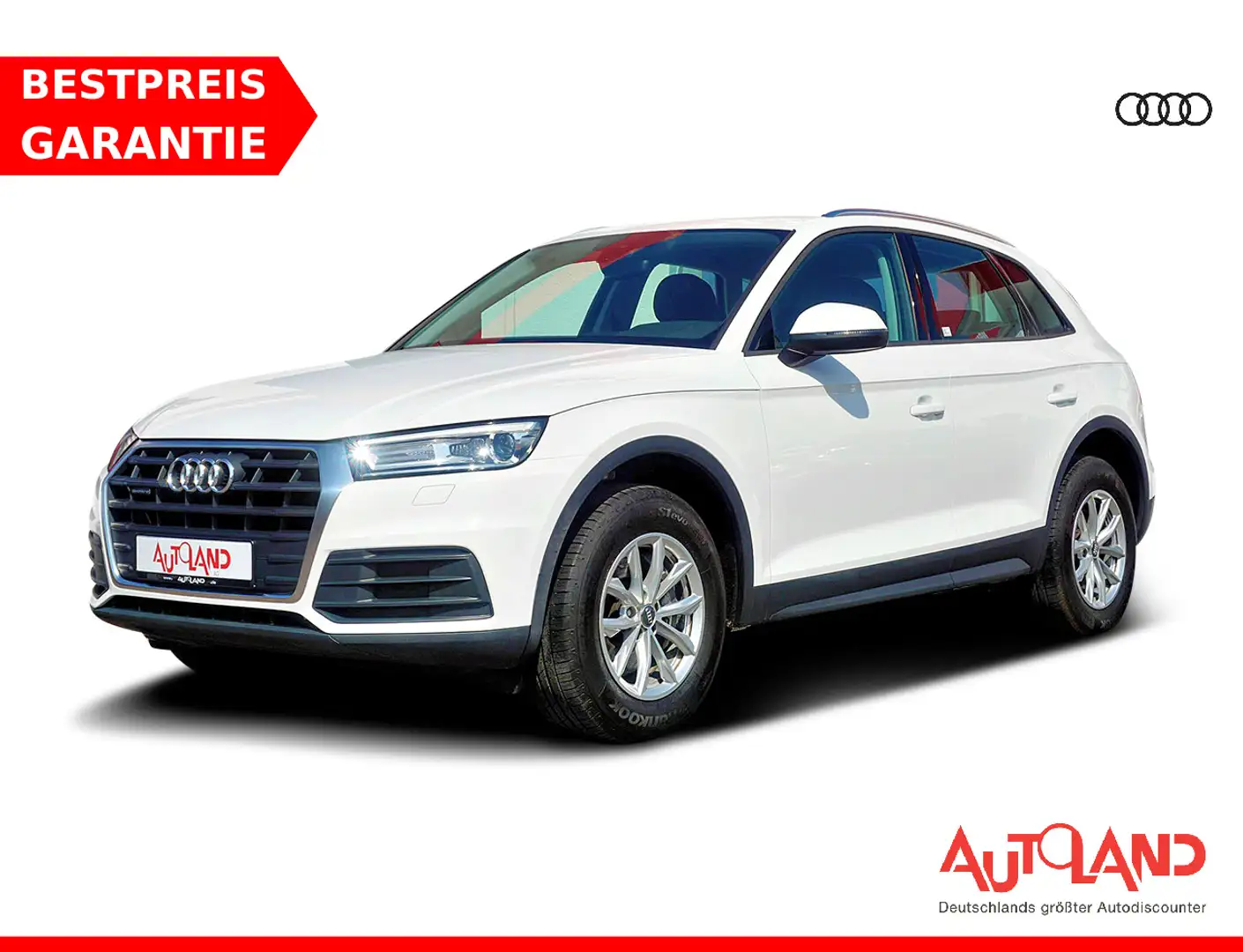Audi Q5 35 TDI quattro S-Tronic Bi-Xenon AHK Limiter Blanco - 1