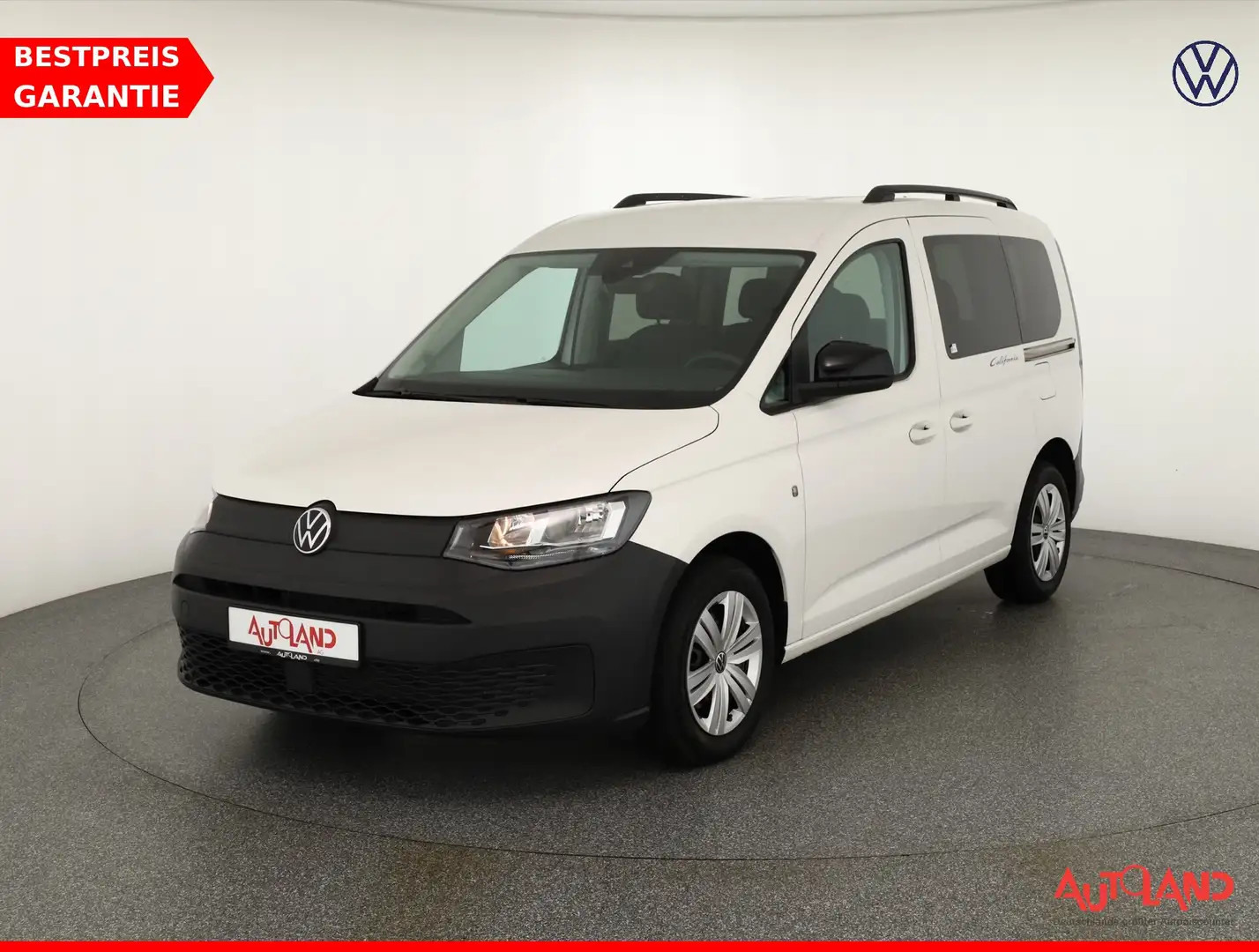 Volkswagen Caddy 1.5 TSI California Tempomat Sitzheizung Weiß - 1