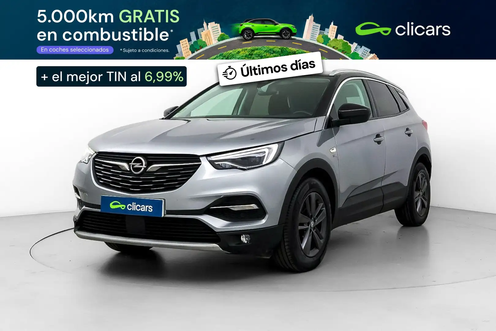 Opel Grandland X 1.2T S&S 120 Aniversario 130 Gris - 1
