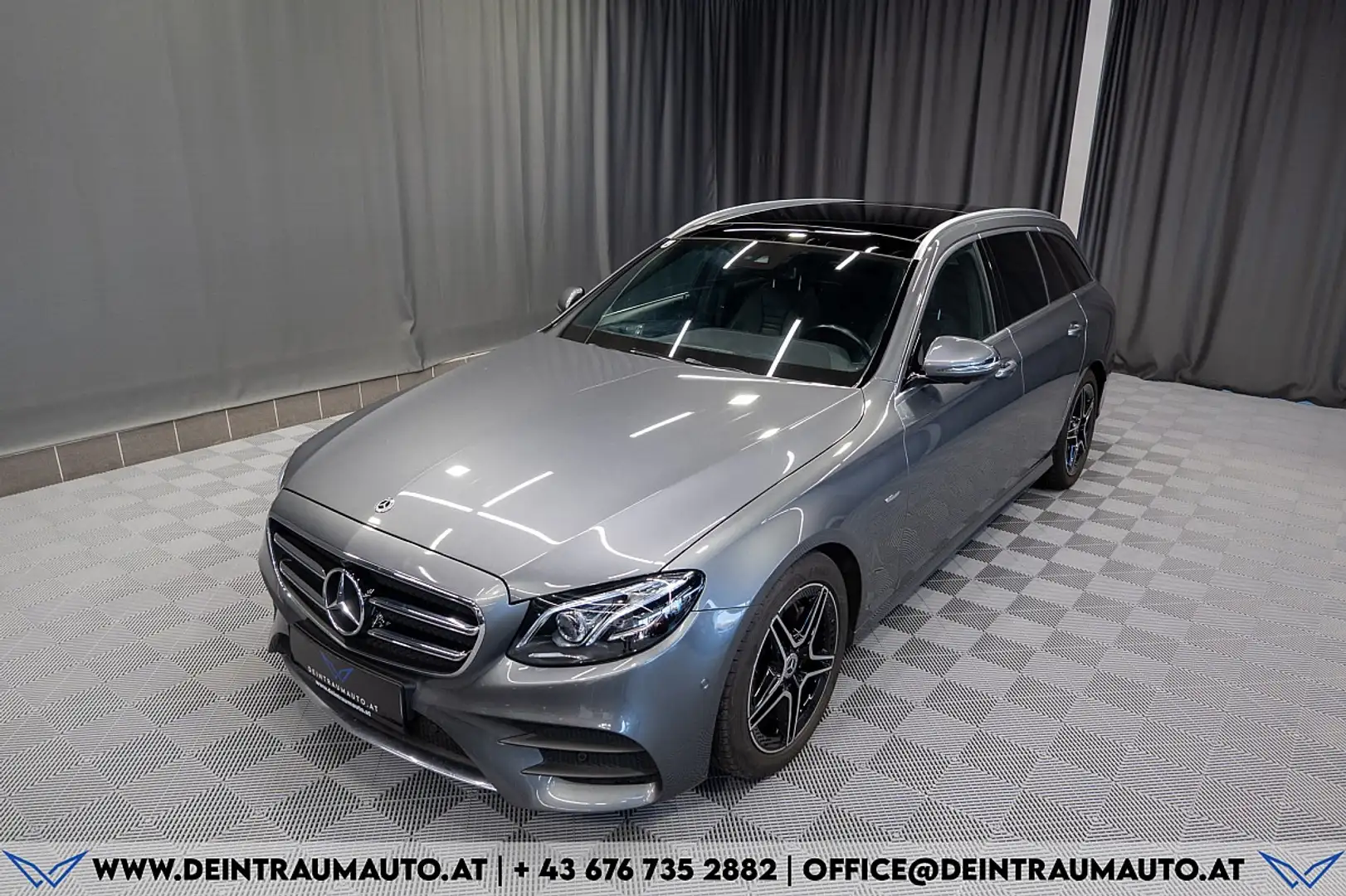 Mercedes-Benz E 200 d T*AMG-LINE*AHK*PANO*SHZ*LED* Gris - 2