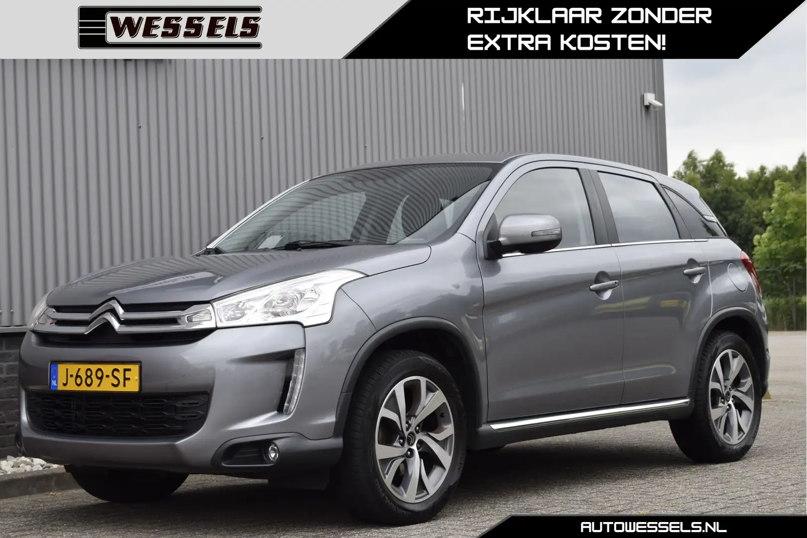 Citroen C4 Aircross 1.6 Exclusive Trekhaak, Camera, Grijs - 1