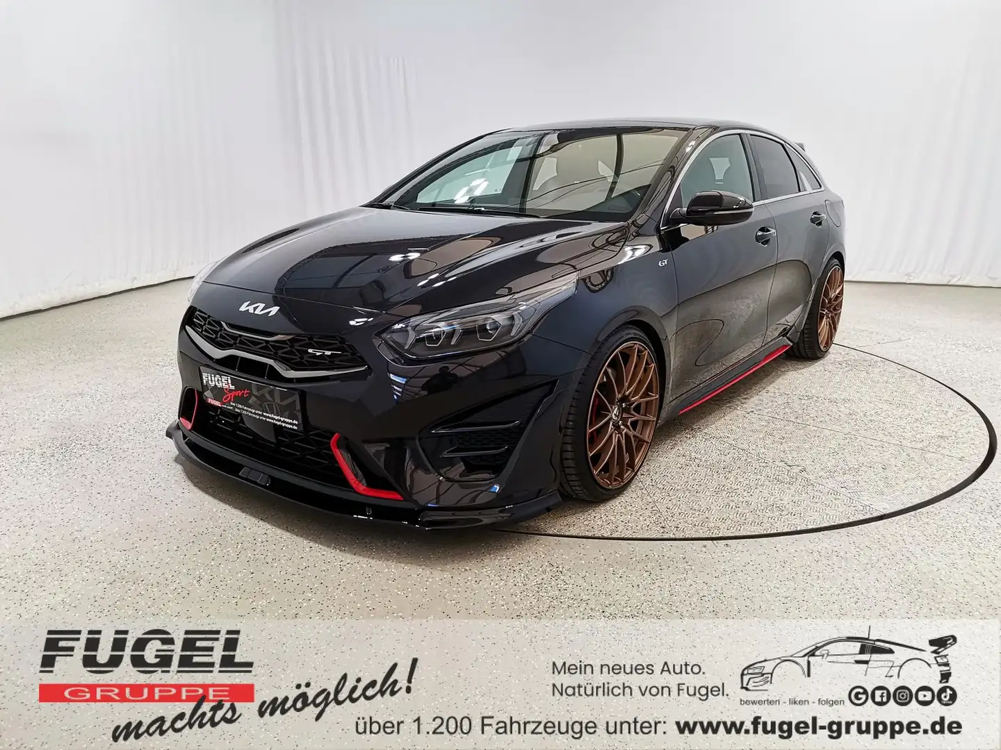 Kia ProCeed / pro_cee'd 1.6 TGDI DCT GT FUGEL SPORT 19Z|Tiefer|Giacuzzo Schwarz - 1