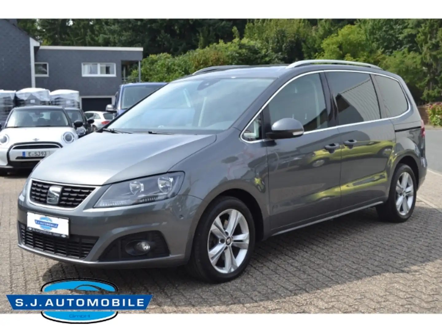SEAT Alhambra Xcellence 2.0 TDI ,7 Sitzer ,Autom Gris - 1