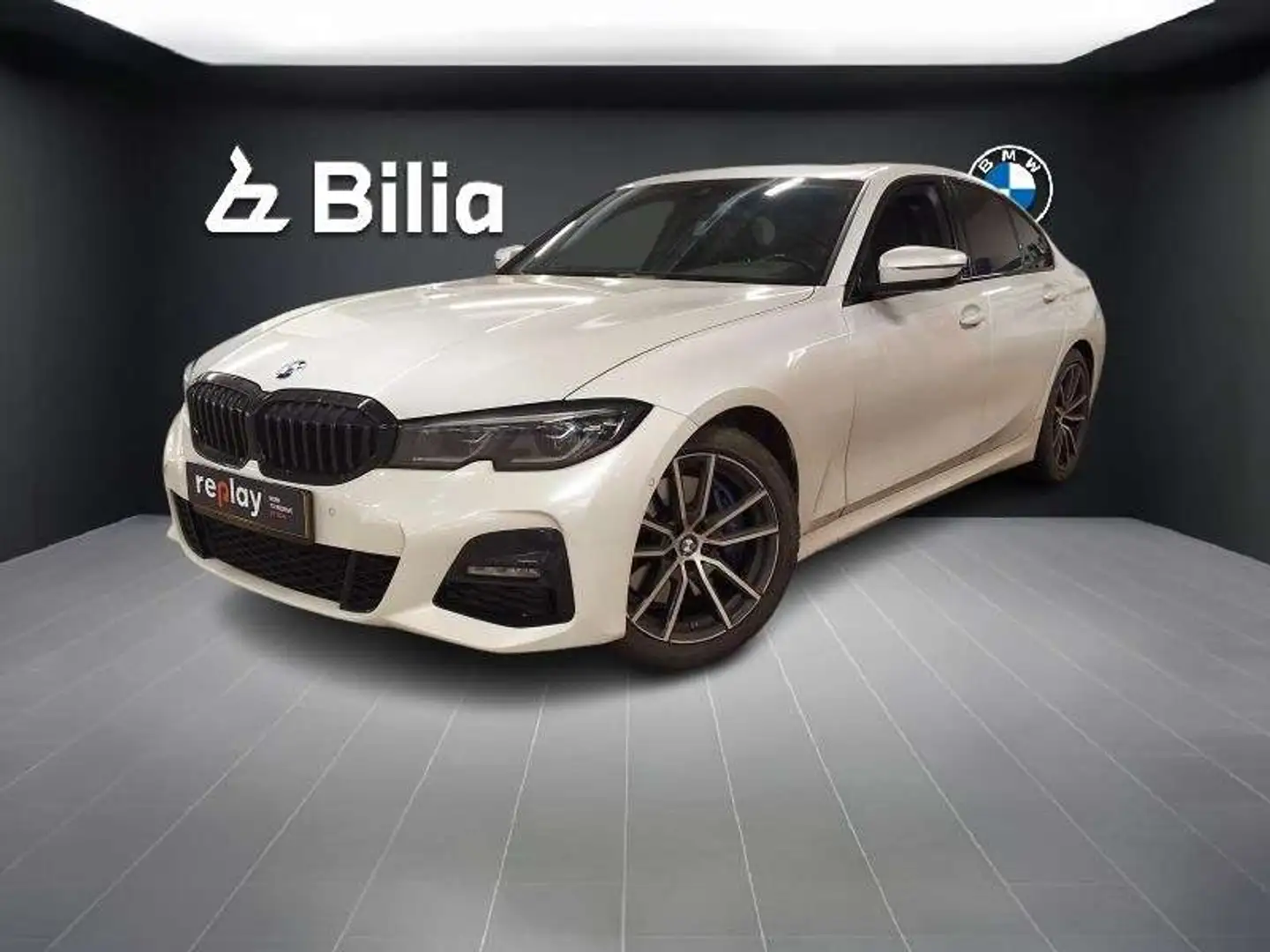 BMW 320 320d xDrive M-Sport Blanc - 2