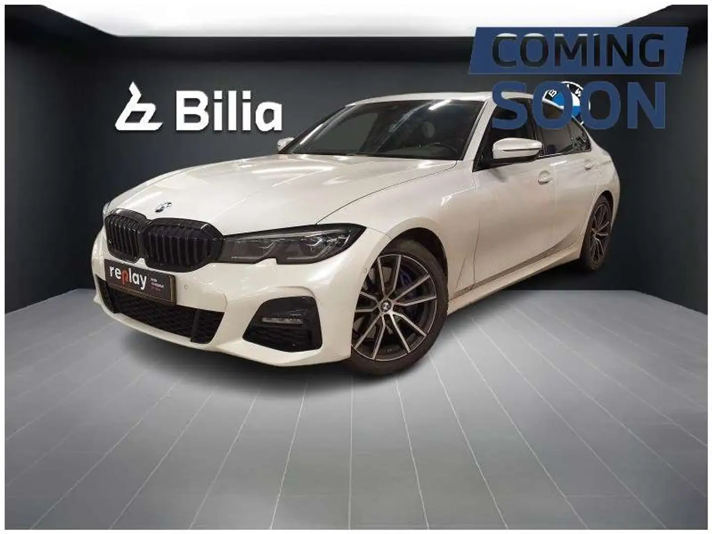 BMW 320 320d xDrive M-Sport Blanc - 1