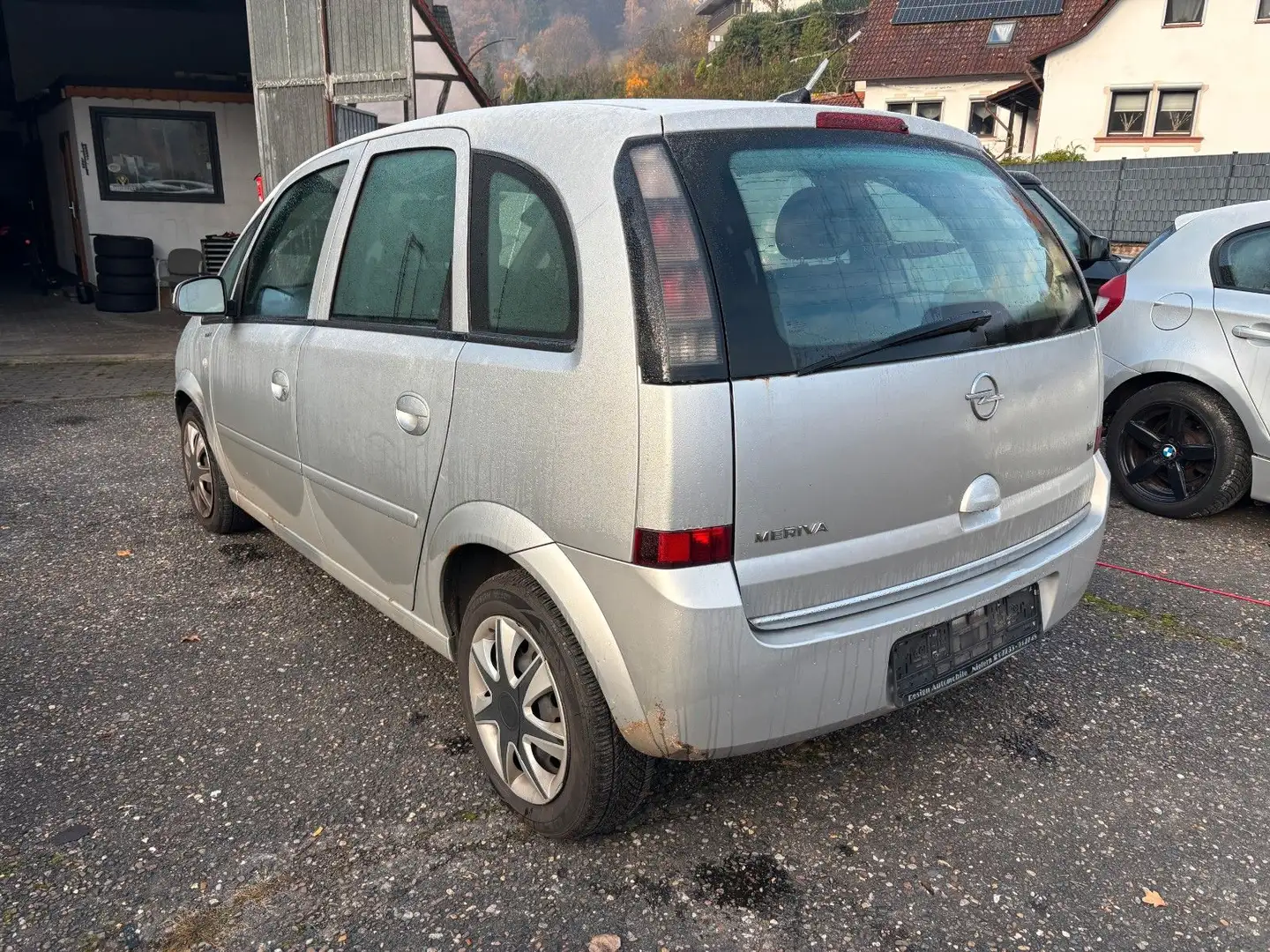 Opel Meriva Navi Silber - 2