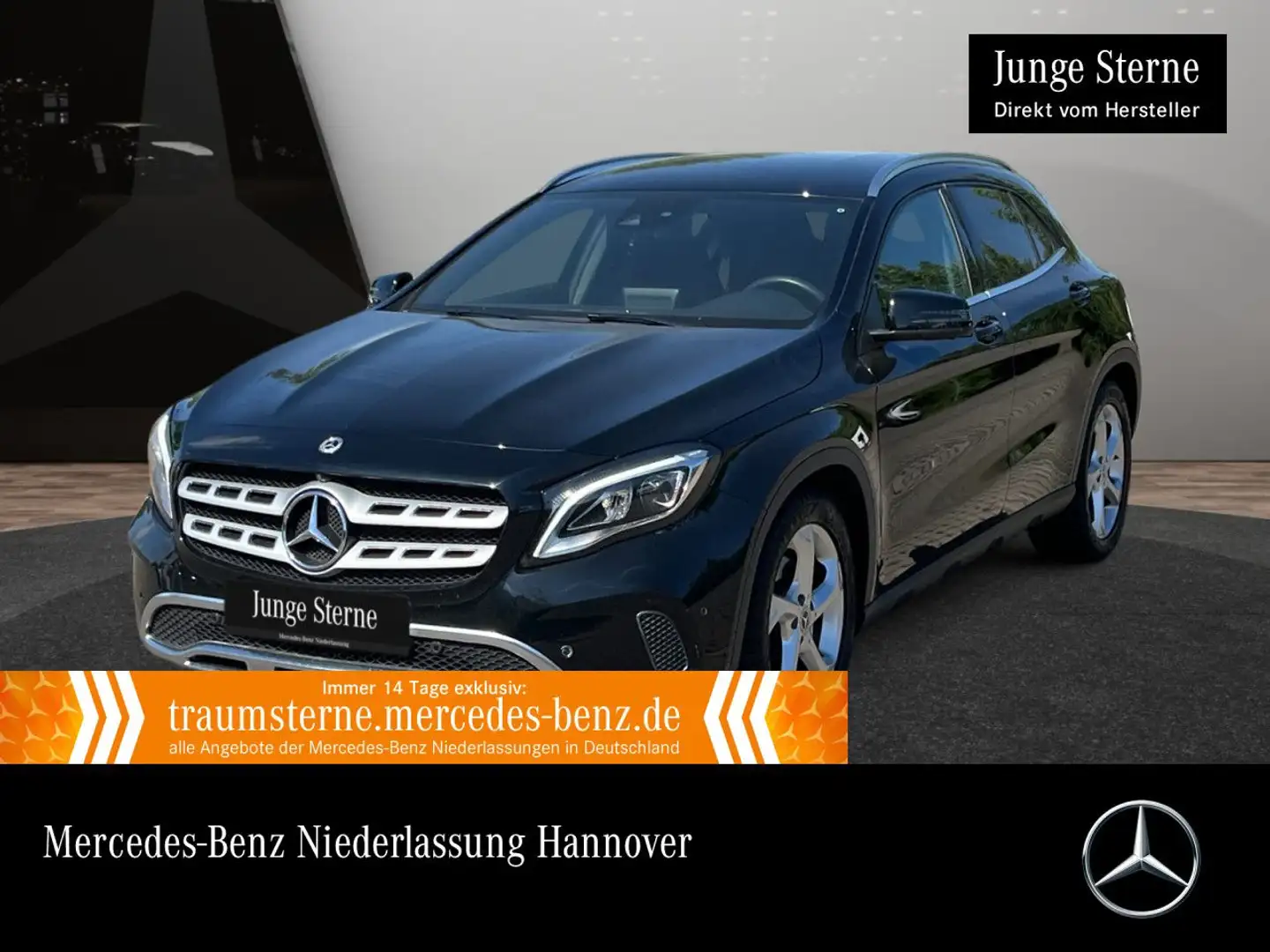 Mercedes-Benz GLA 220 4M Progressive LED Kamera Navi Laderaump Negro - 1