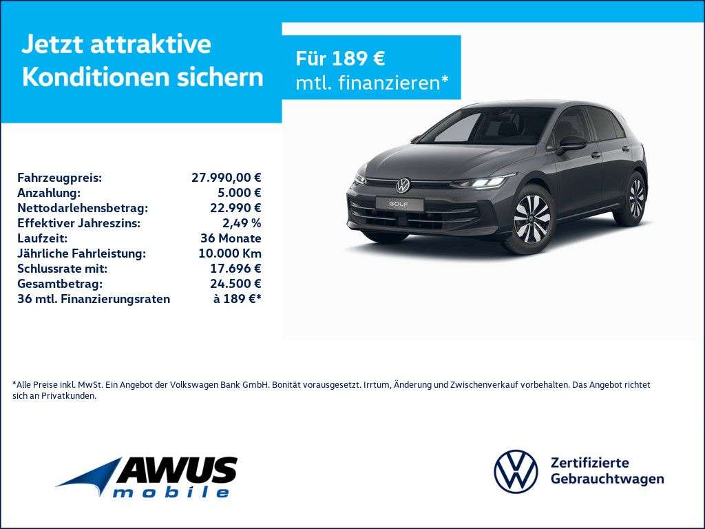Second hand Volkswagen Golf 1.5
