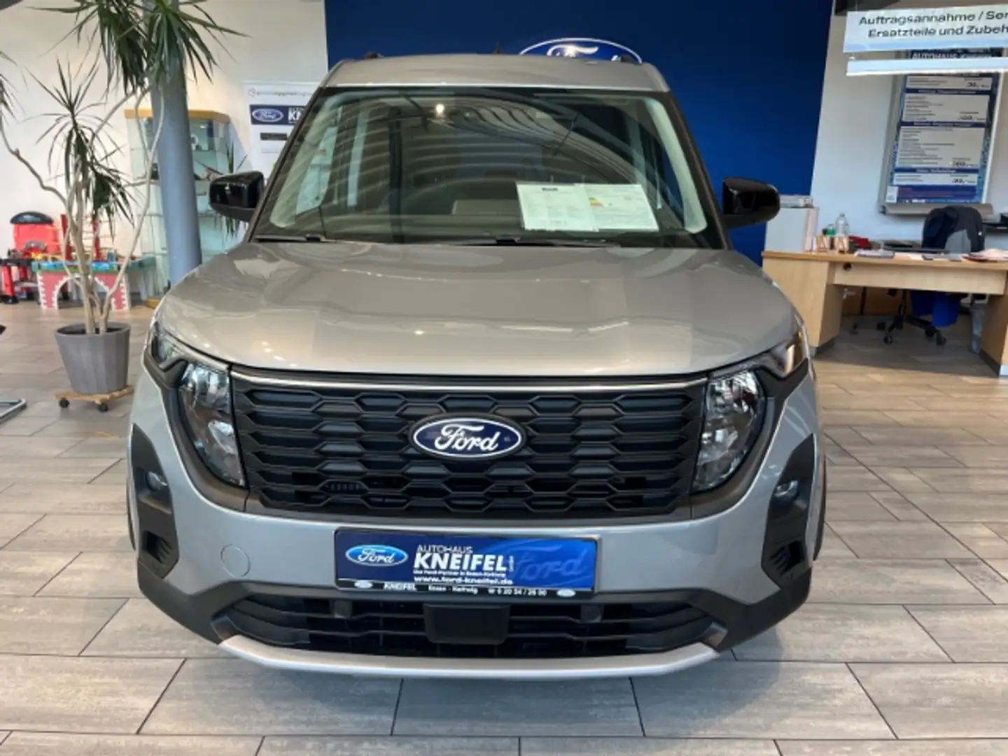 Ford Tourneo Courier Active 1.0 EcoBoost EU6e Navi ACC Klimaautom DAB S Silber - 2