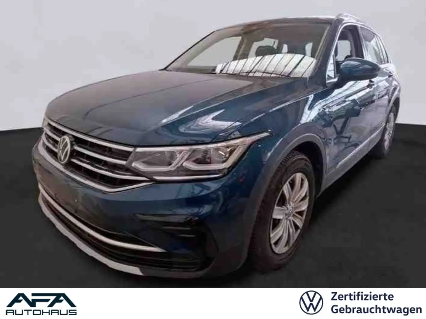 Volkswagen Tiguan 1,5 TSI Elegance DSG Matrix*ACC*DC*App-Co. Blau - 1