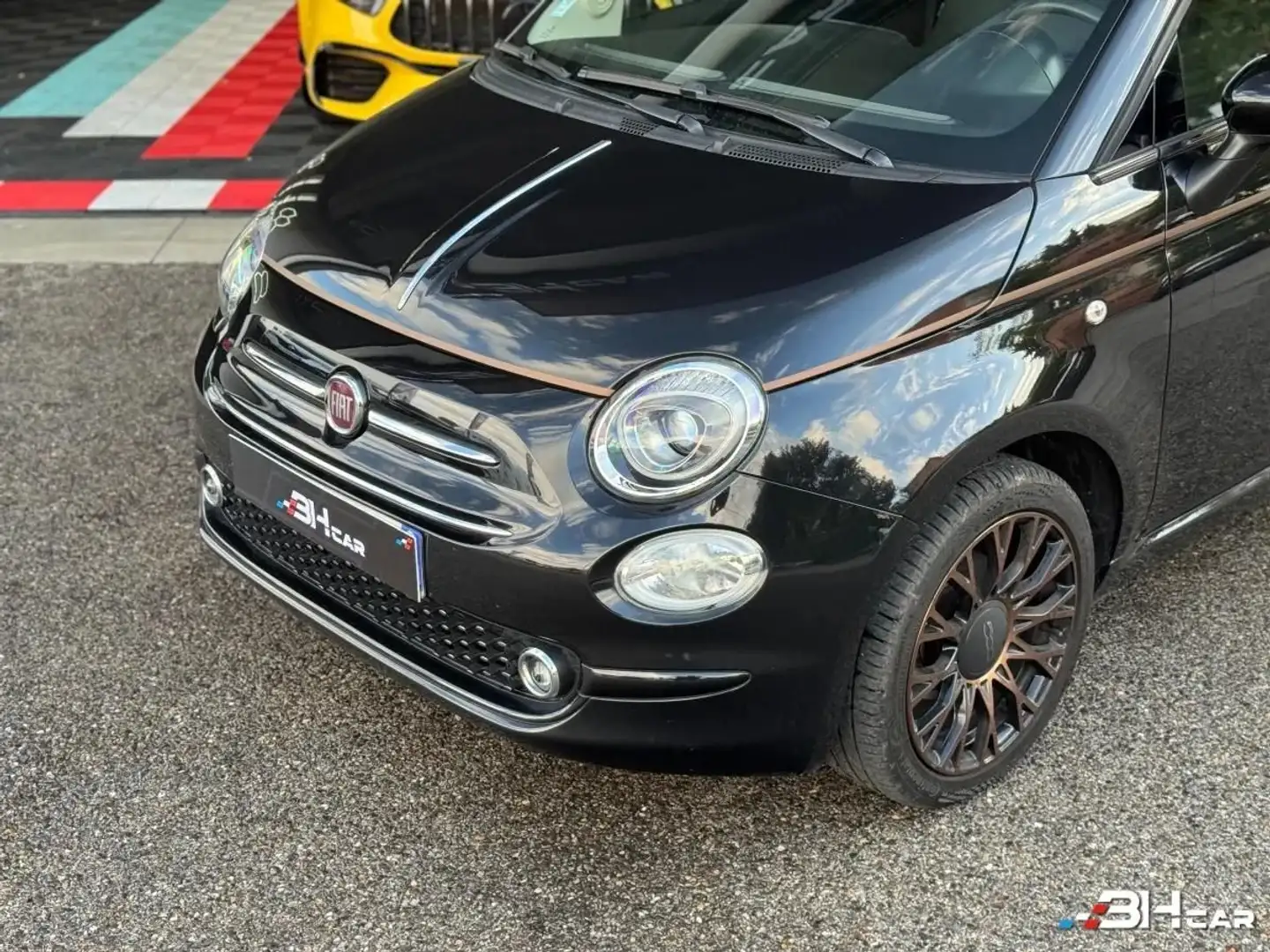 Fiat 500 CABRIOLET 1.2 70cv COLLEZIONE Noir - 2