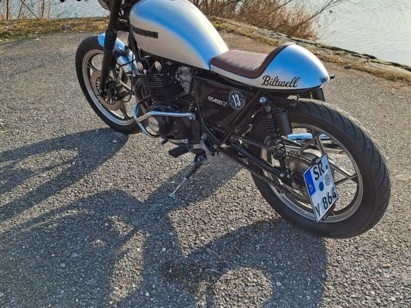 Suzuki GS 450 L Silver - 1