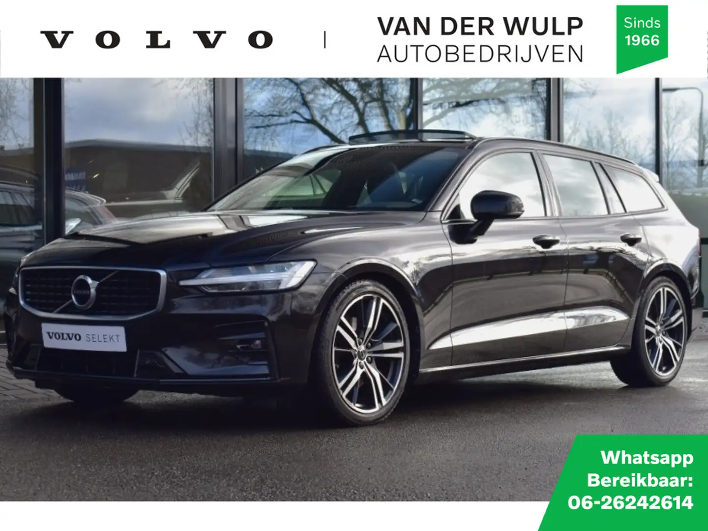 Volvo V60 T4 190pk R-Design | Climate | Schuifdak | Trekhaak Noir - 1